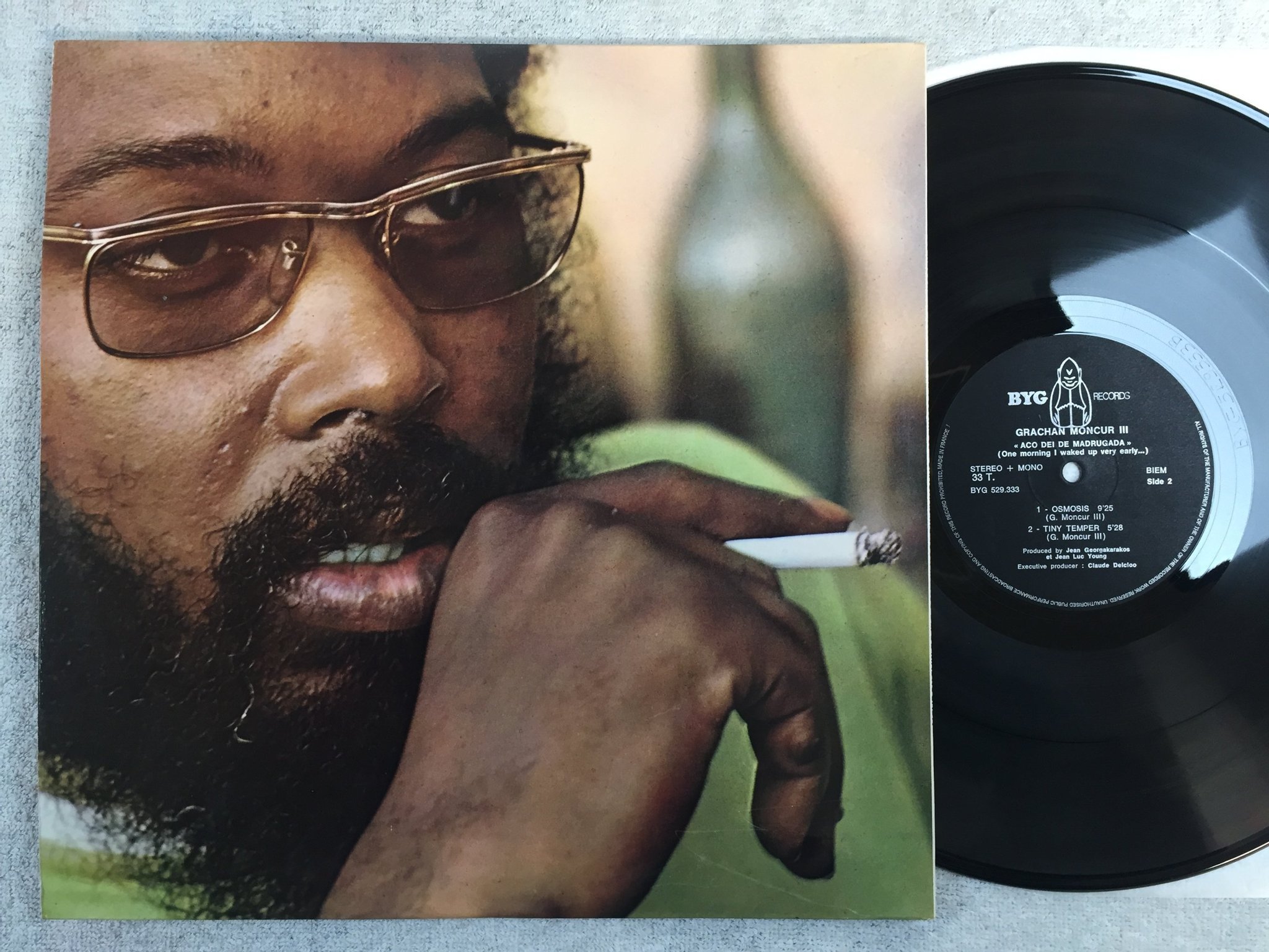 Omslagsbild för skivan GRACHAN MONCUR III aci dei de madrugada LP -70 Fra BYG 529.333