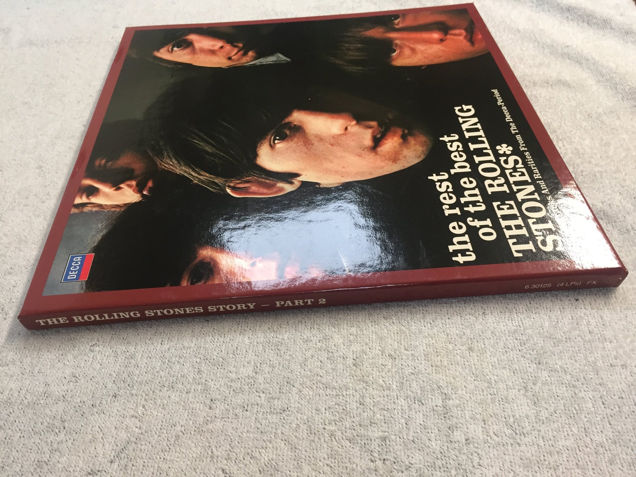 Omslagsbild för skivan The Rolling Stones Story - Part 2 4xLP box -83 Ger DECCA 630125 FA ?