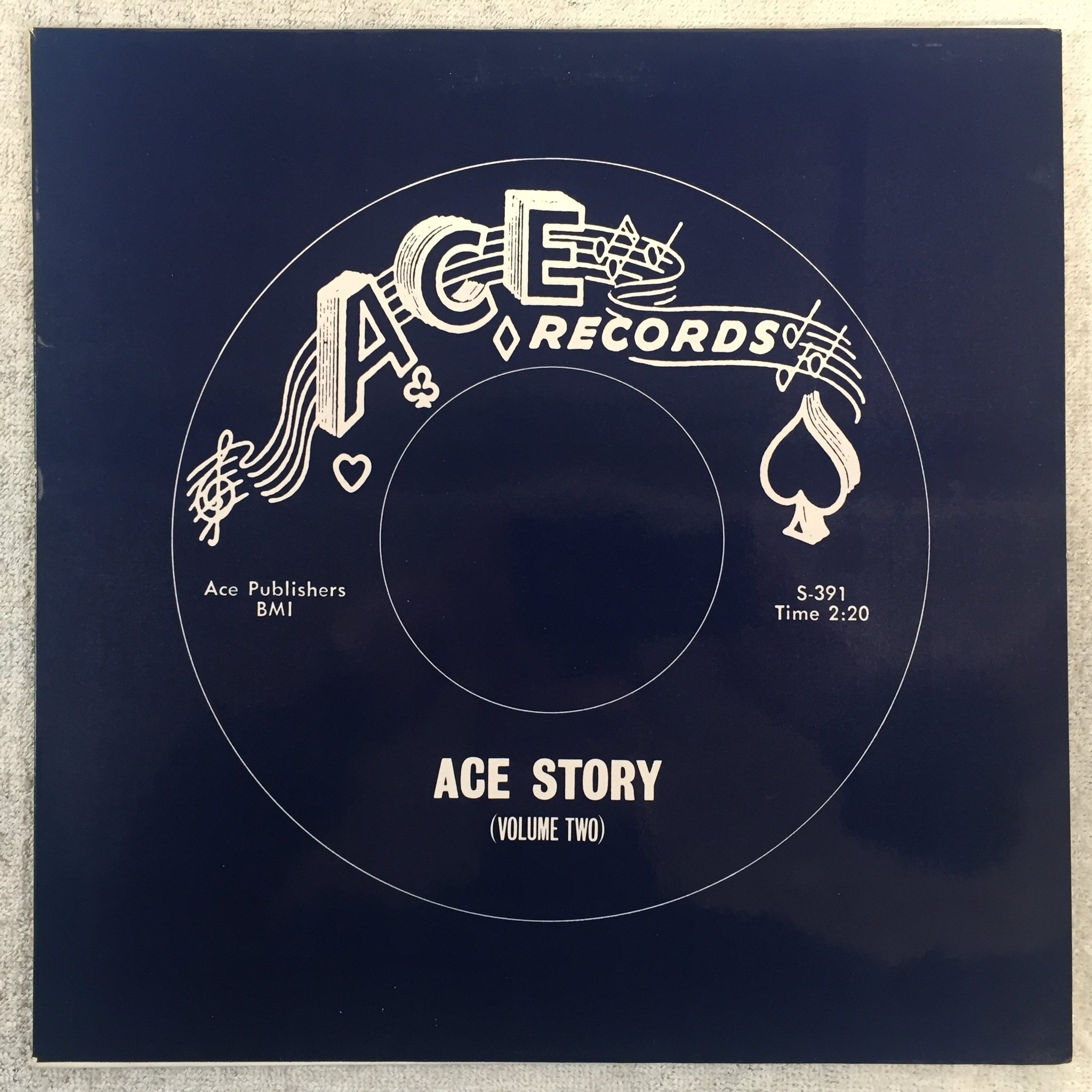 Omslagsbild för skivan V/A ace story vol 2 LP UK ACE CH 12
