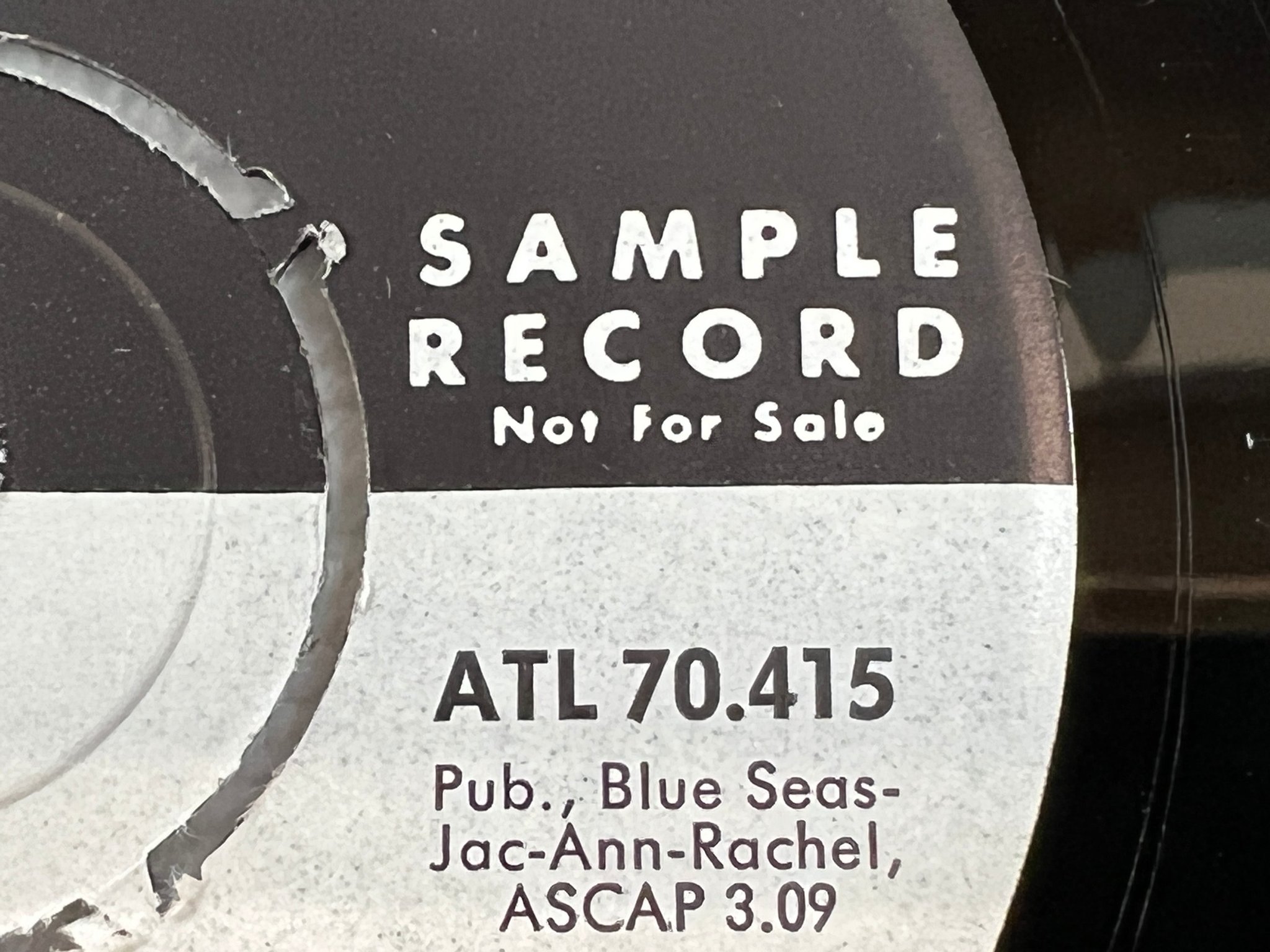 Omslagsbild för skivan R.B.GREAVES oh when I was a boy 7”single  She promo ATLANTIC ATL 70.415