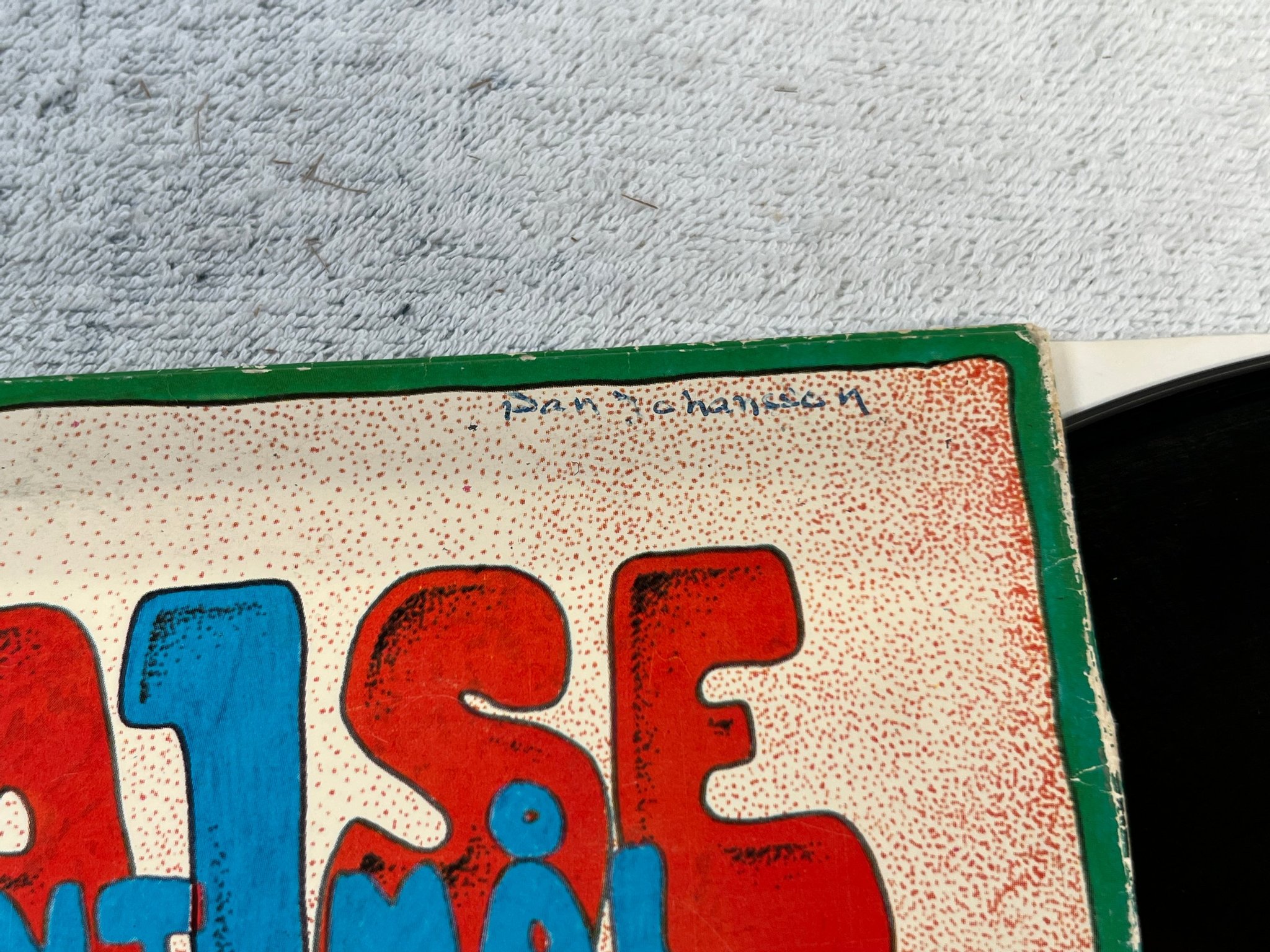 Omslagsbild för skivan KEBNEKAJSE resa mot okänt mål LP -71 Swe SILENCE SRS 4605