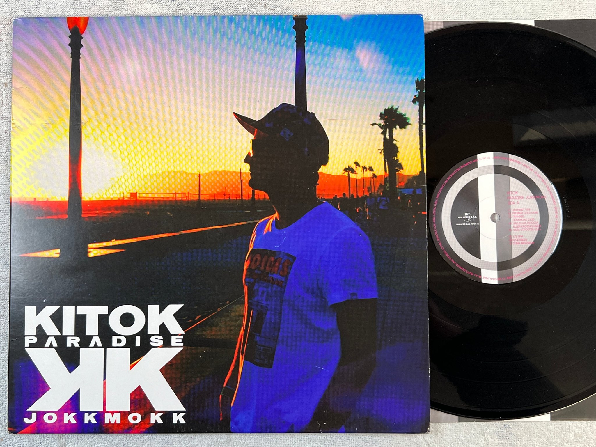 Omslagsbild för skivan KITOK Paradise Jokkmokk LP 2014 UNIVERSAL MUSIC 0602547-08604 