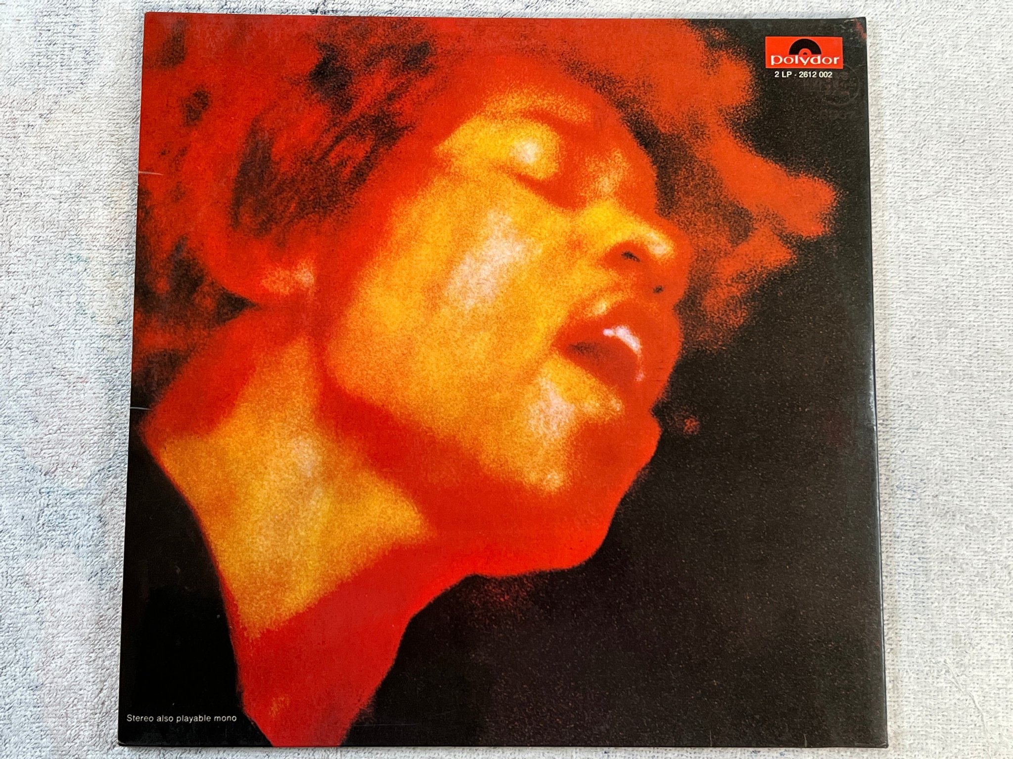 Omslagsbild för skivan THE JIMI HENDRIX EXPERIENCE electric lady land 2xLP Ger POLYDOR 184183
