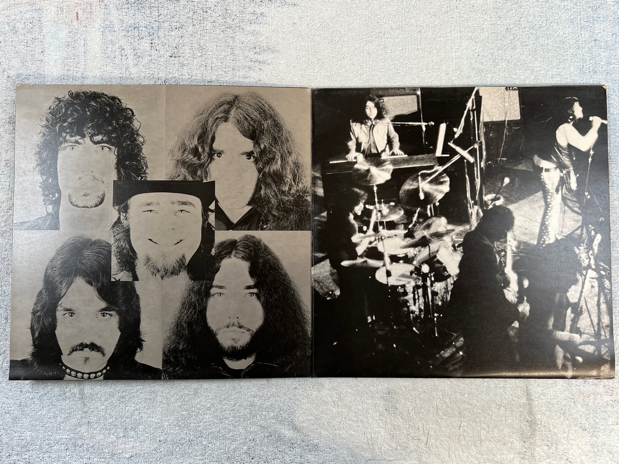 Omslagsbild för skivan ELEPHANT’S MEMORY s/t LP -72 UK APPLE SAPCOR  22