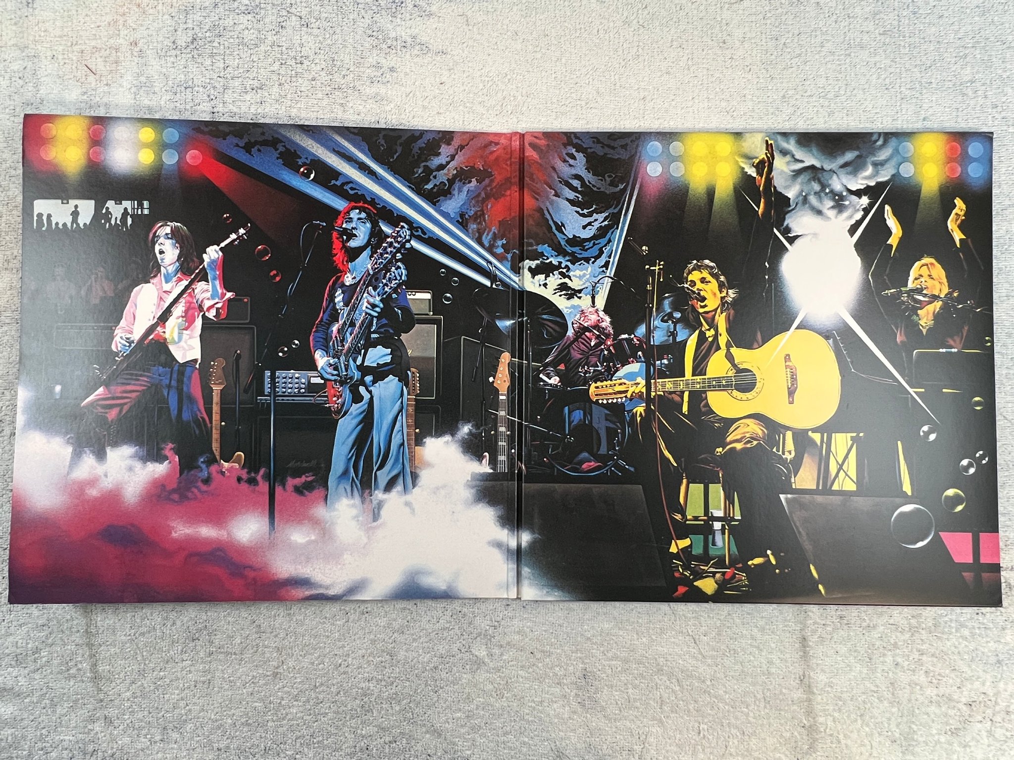 Omslagsbild för skivan WINGS Wings Over America 3xLP re 2013 HEAR MUSIC HRM-34316-01