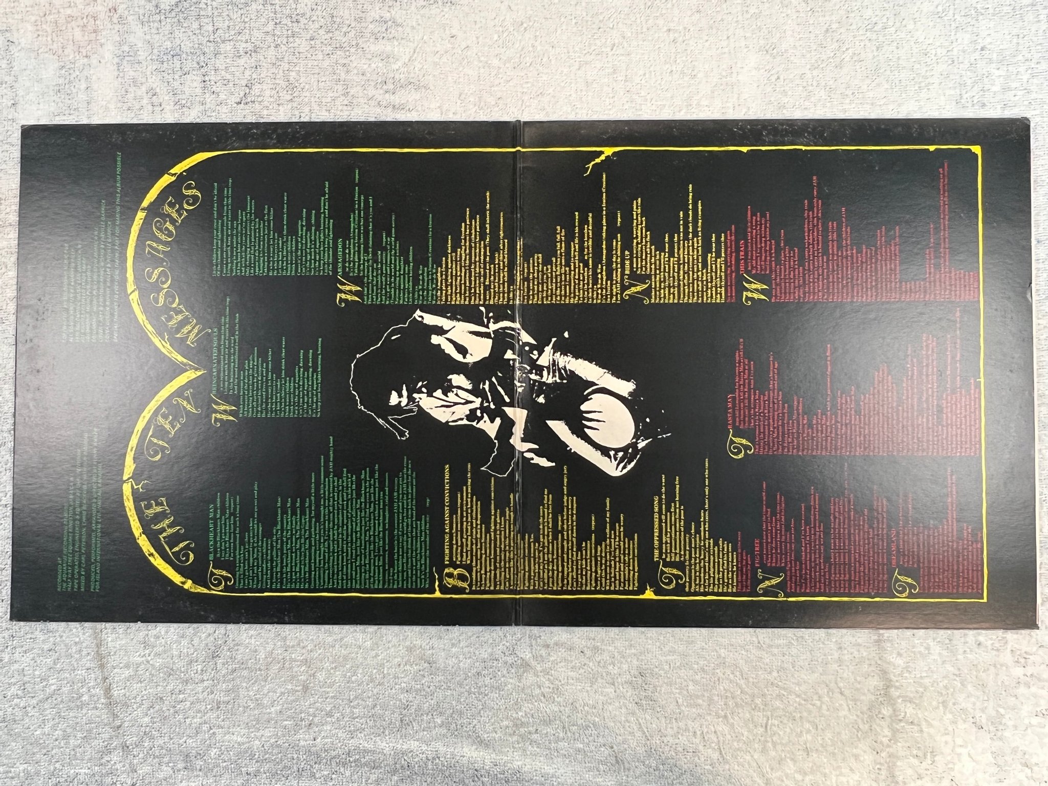 Omslagsbild för skivan BUNNY WAILER blackheart man LP -76 UK ISLAND 9415