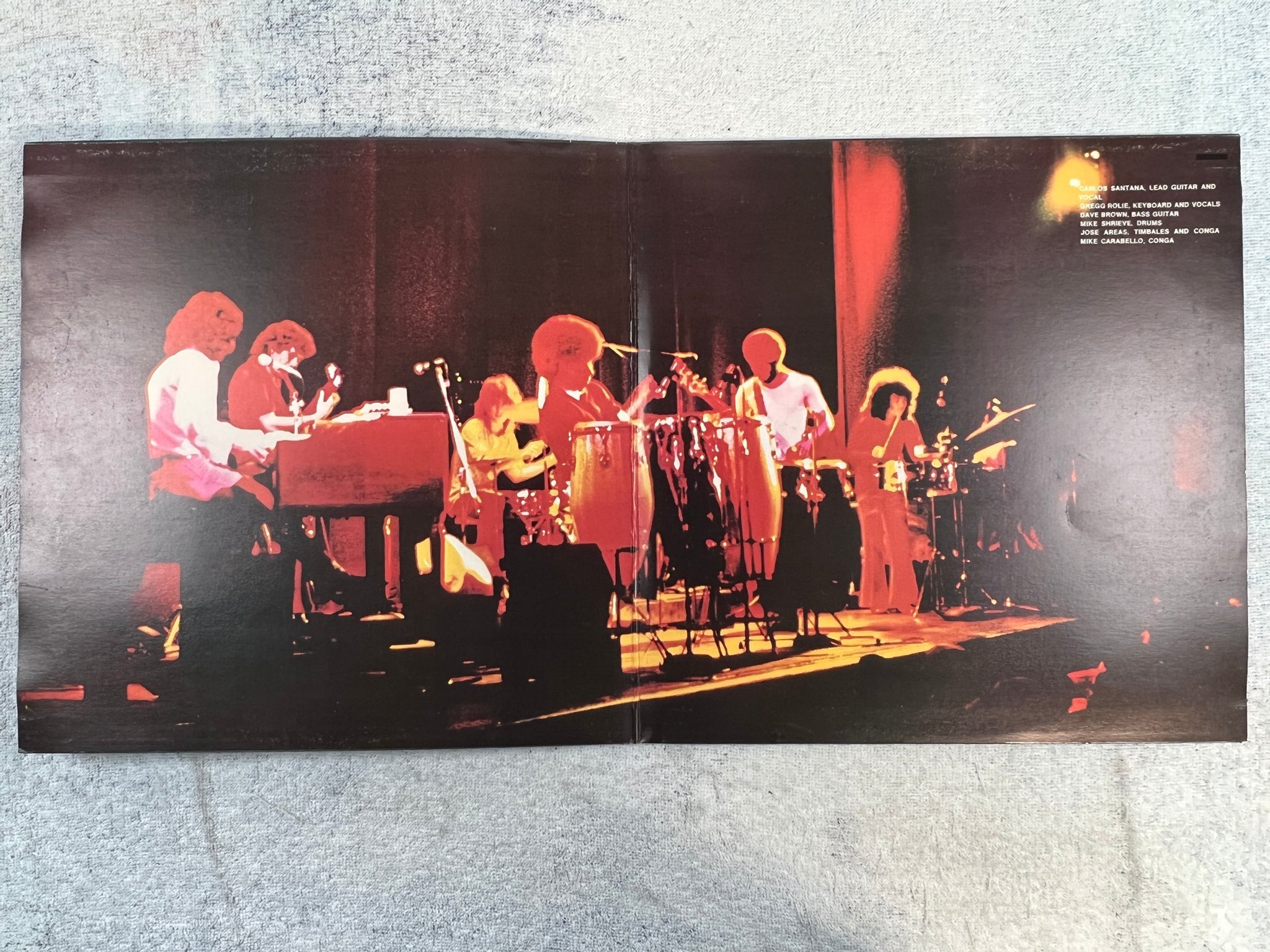 Omslagsbild för skivan SANTANA abraxas LP -70 Hol CBS S 64087