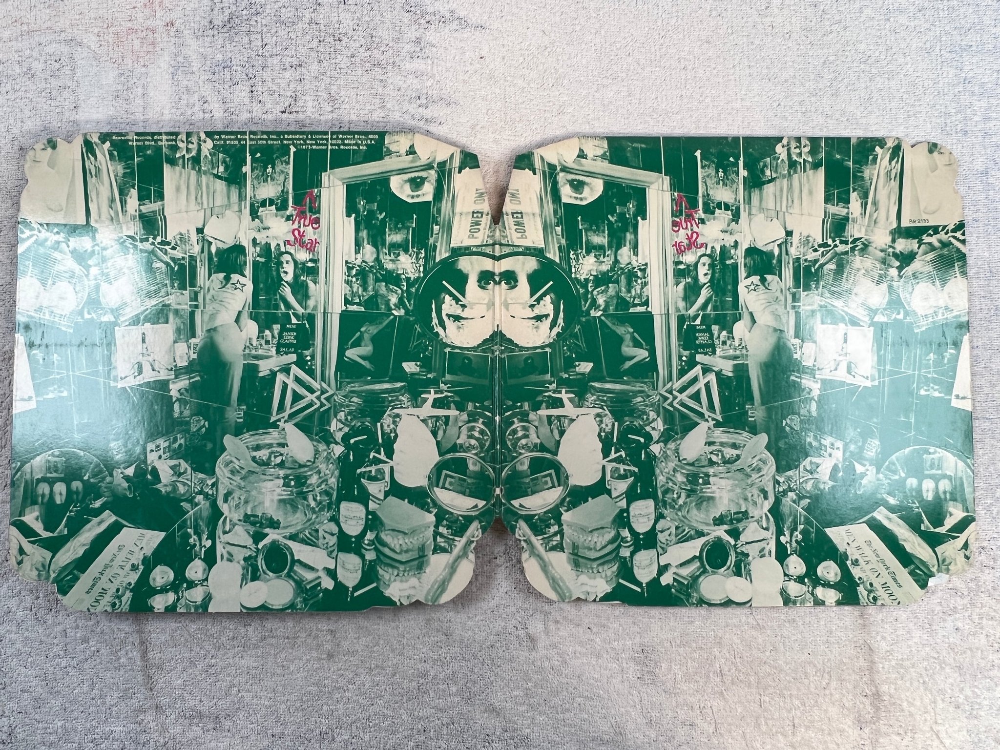 Omslagsbild för skivan TODD RUNDGREN a wizard, a true star LP -73 US BEARSVILLE BR 2133