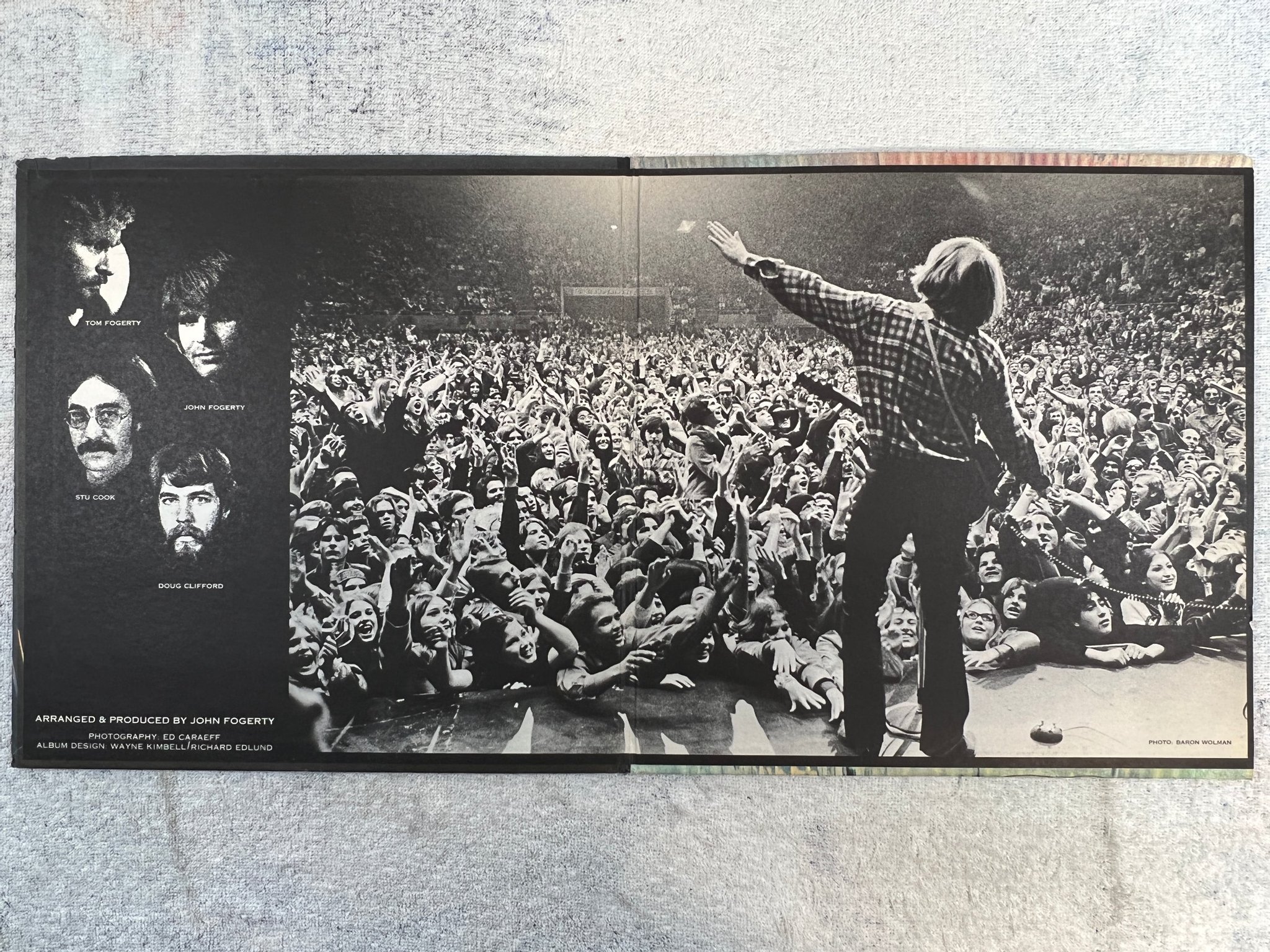 Omslagsbild för skivan CREEDENCE CLEARWATER REVIVAL pendulum LP US FANTASY 8410