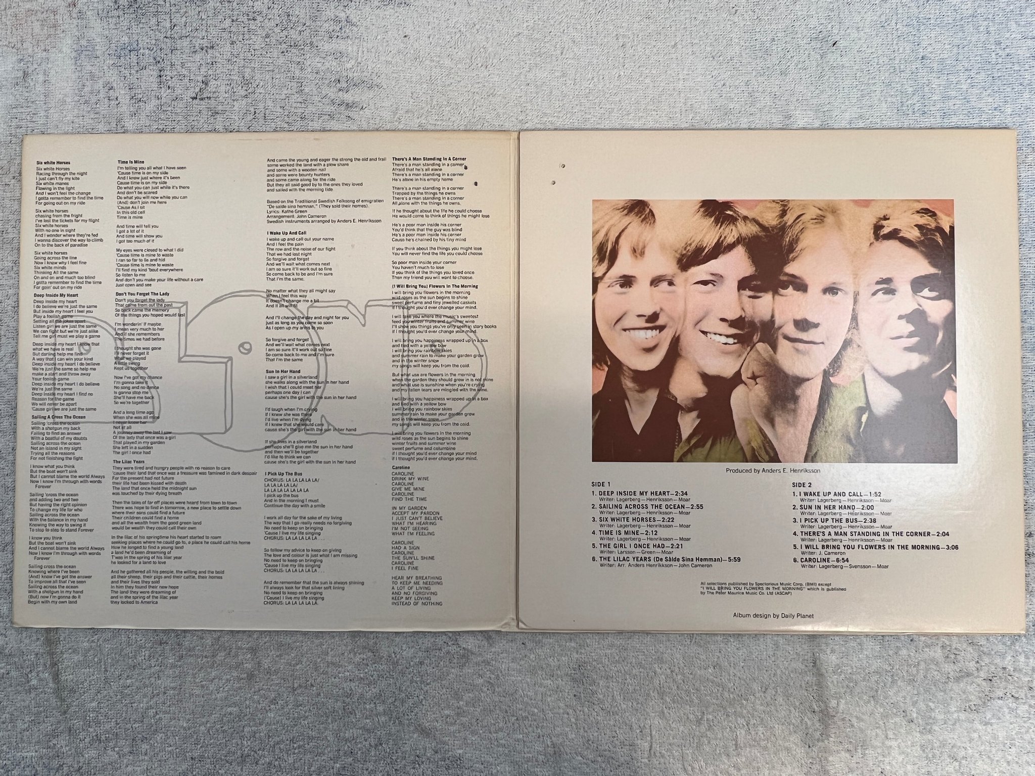 Omslagsbild för skivan BLOND s/t LP US FONTANA SRF 67607