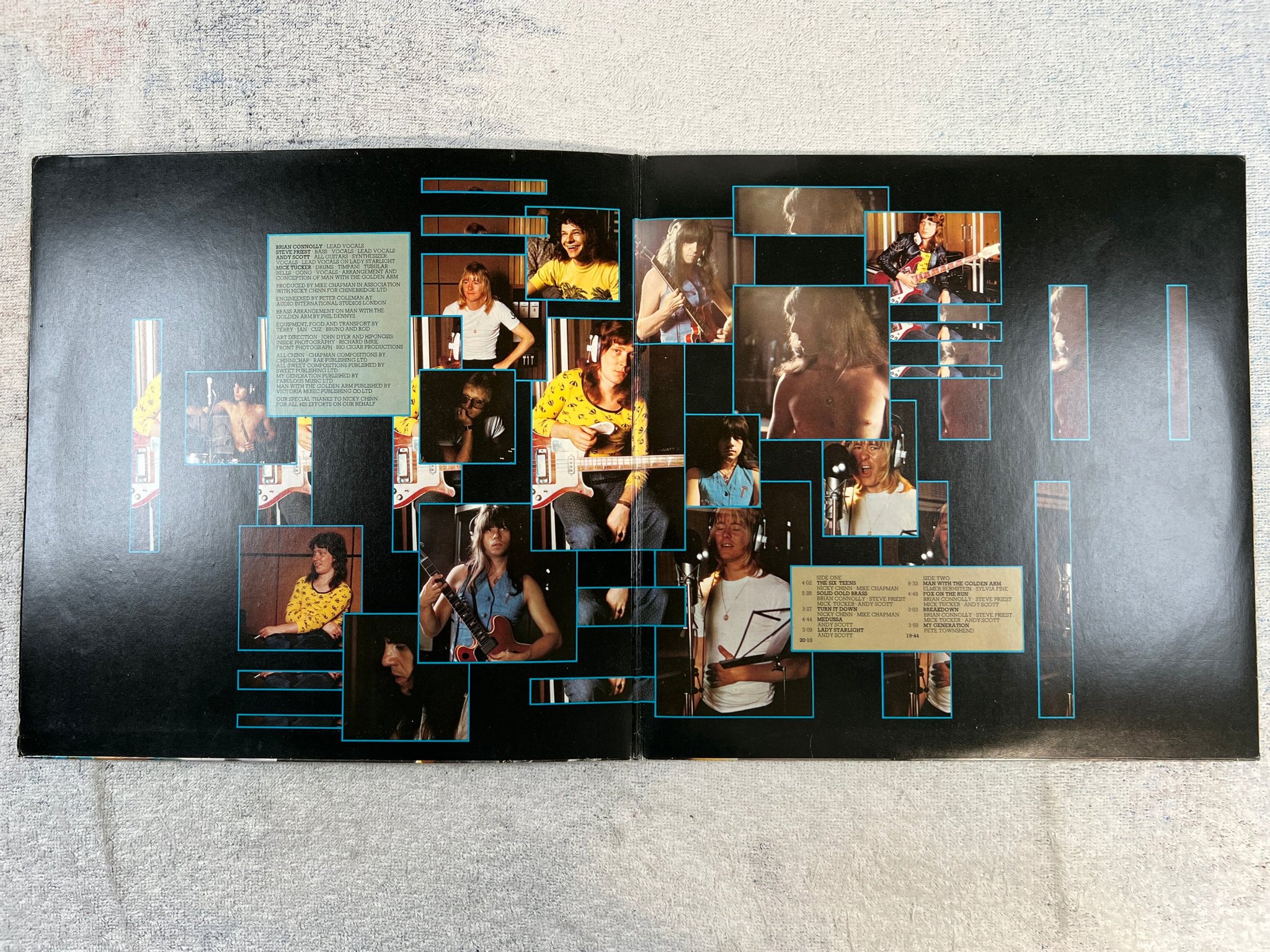 Omslagsbild för skivan SWEET desolation boulevard LP -74 UK RCA KPL1 5080