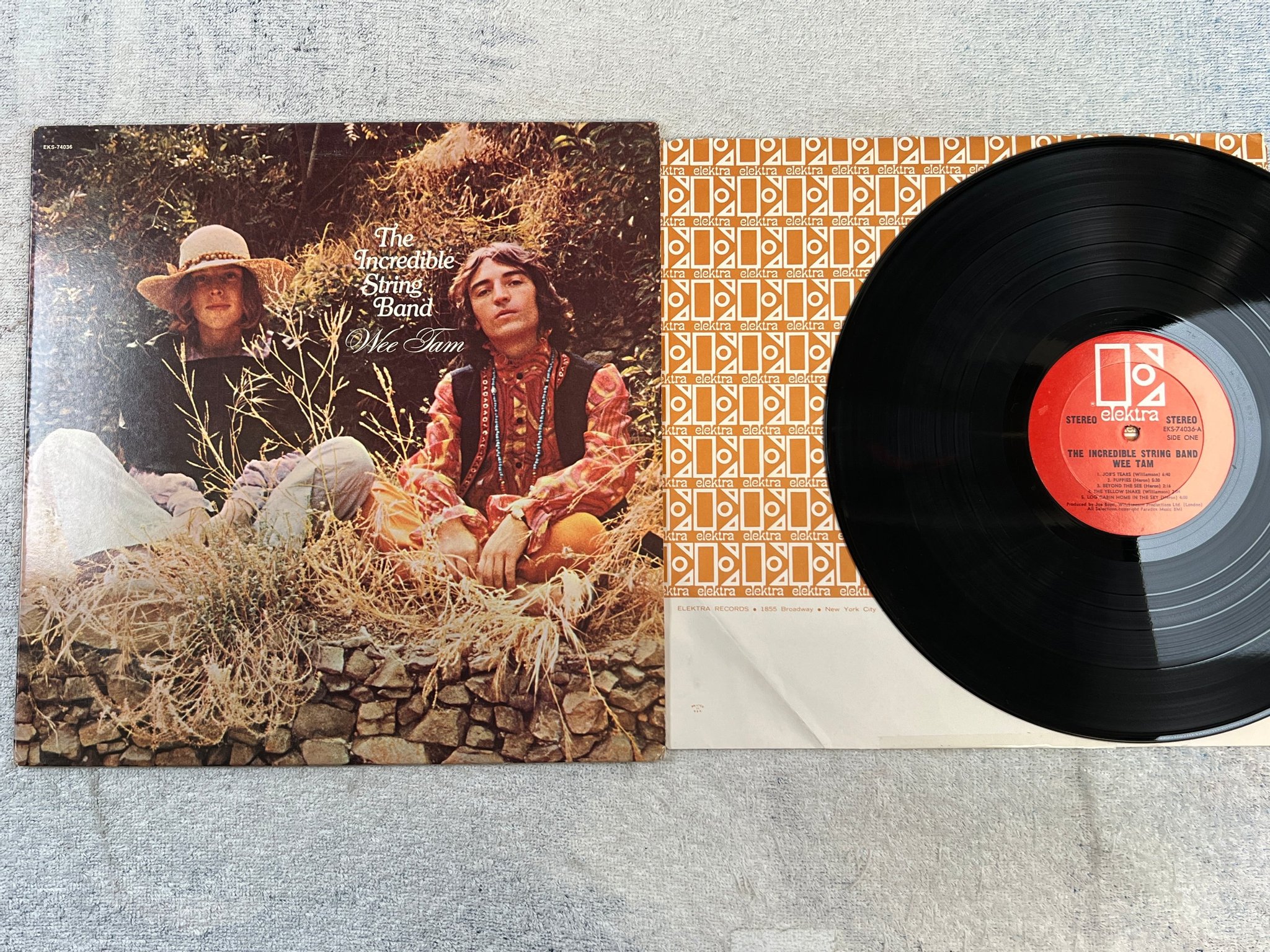 Omslagsbild för skivan THE INCREDIBLE STRING BAND wee tam LP US ELEKTRA EKS-74036