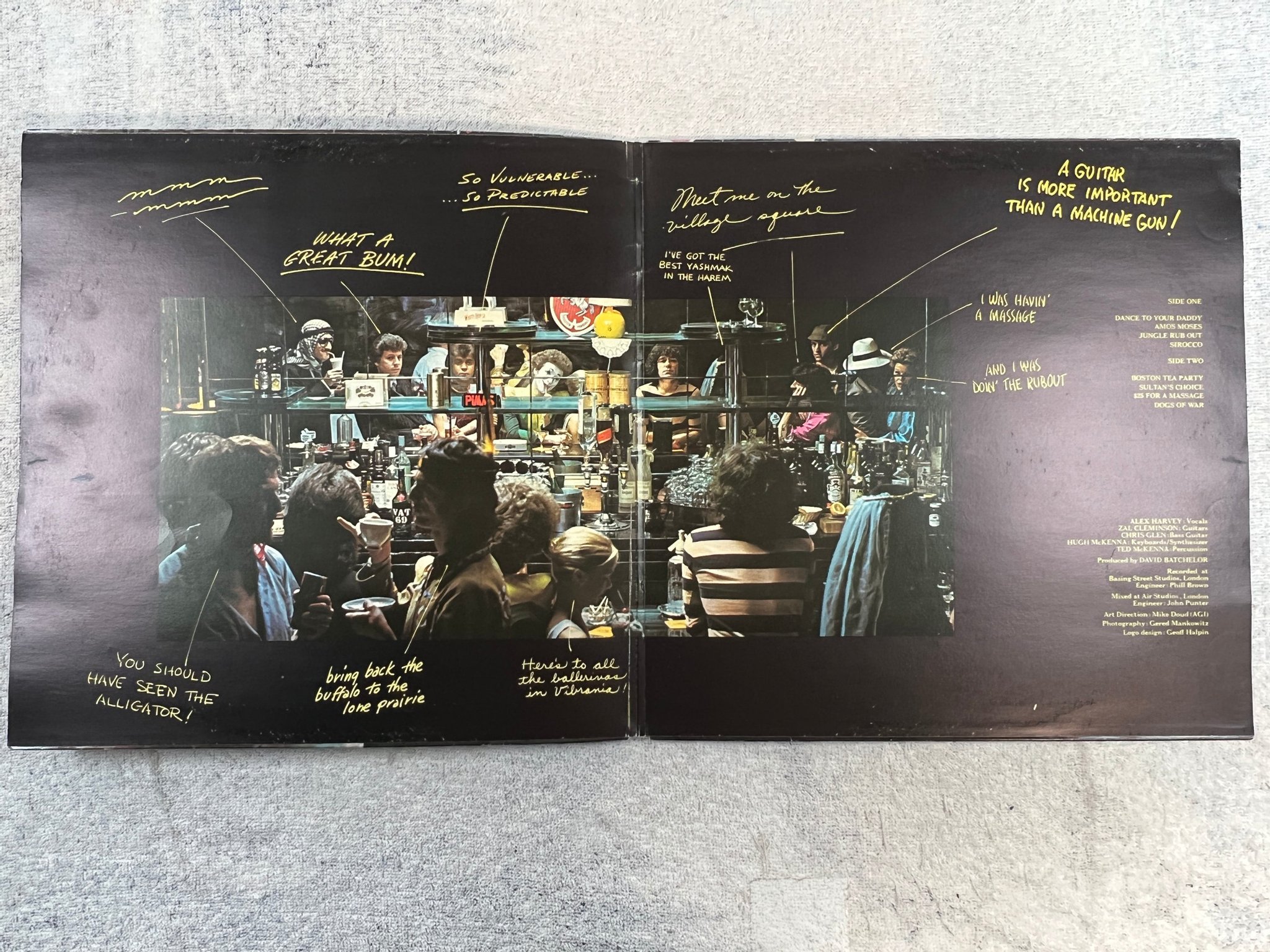 Omslagsbild för skivan THE SENSATIONAL ALEX HARVEY BAND Sahb stories LP -76 ncb VERTIGO 6370417