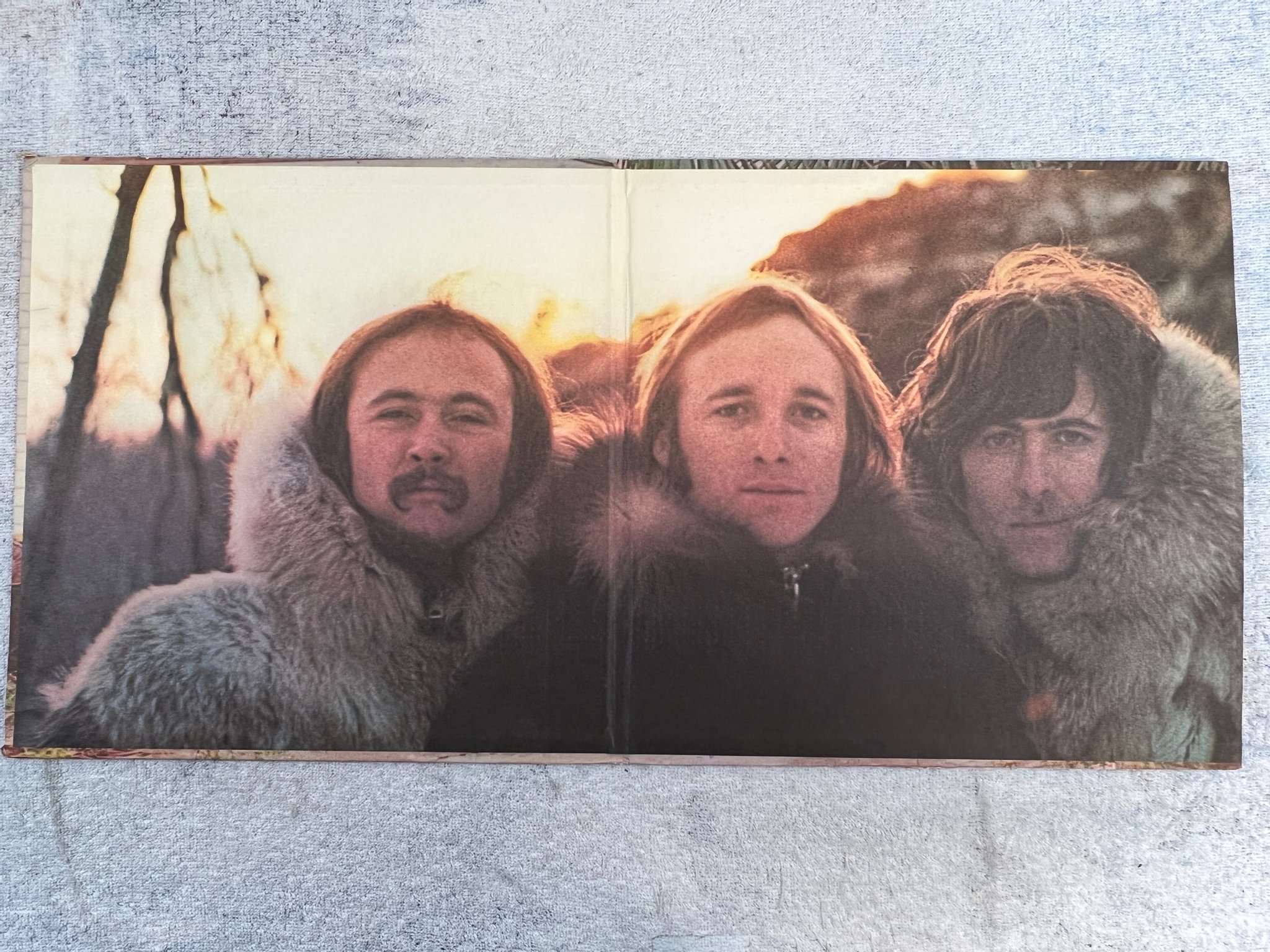 Omslagsbild för skivan CROSBY STILLS & NASH s/t LP US ATLANTIC SD-8229