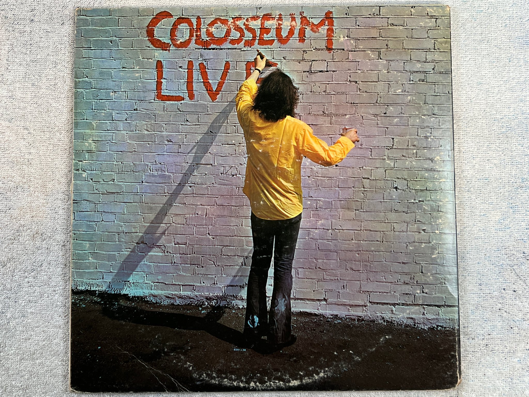 Omslagsbild för skivan COLOSSEUM live 2xLP -71 US WARNER BROS 2XS 1942