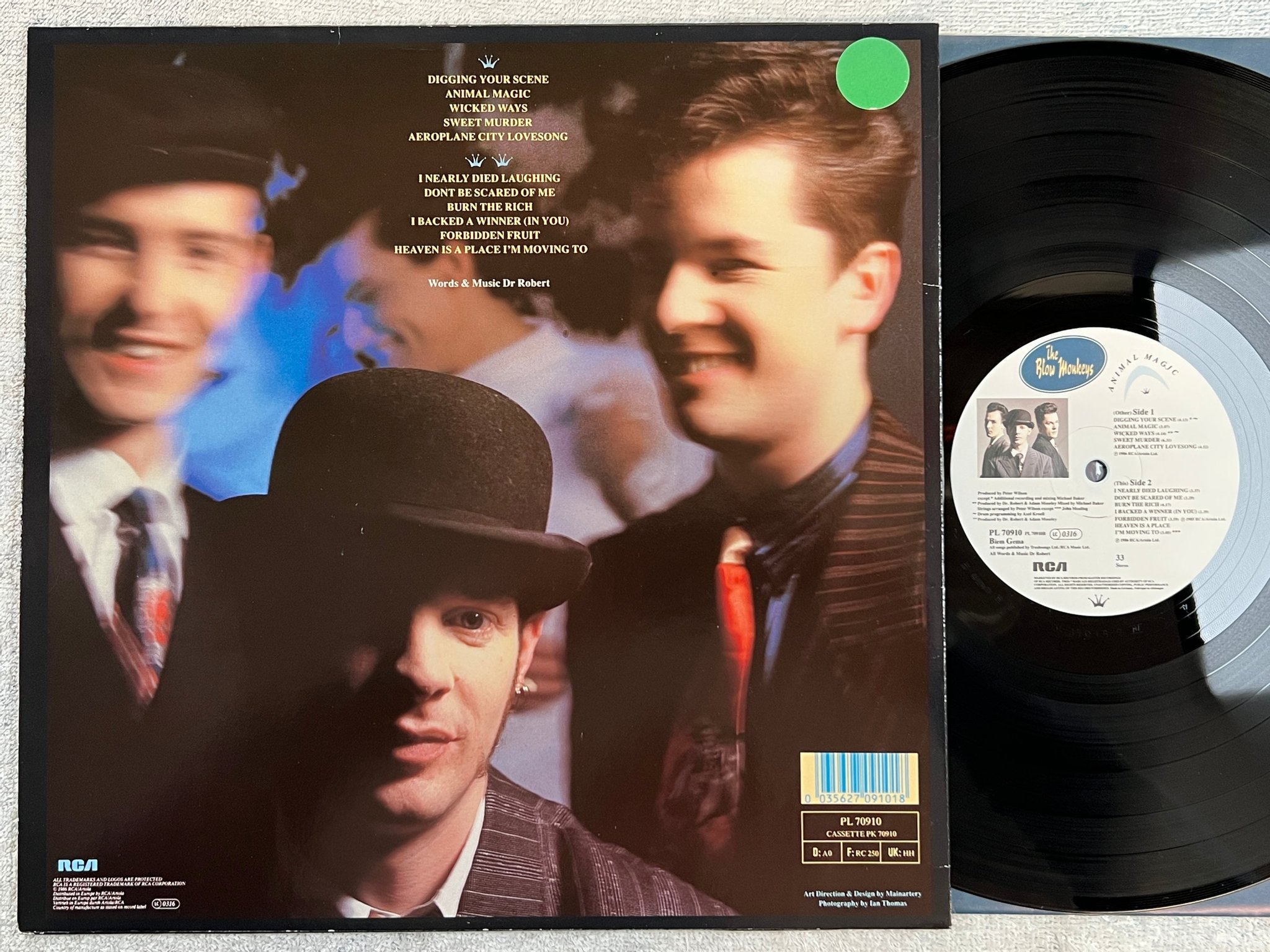 Omslagsbild för skivan MICHAEL PENN March LP -89 RCA PL90421 