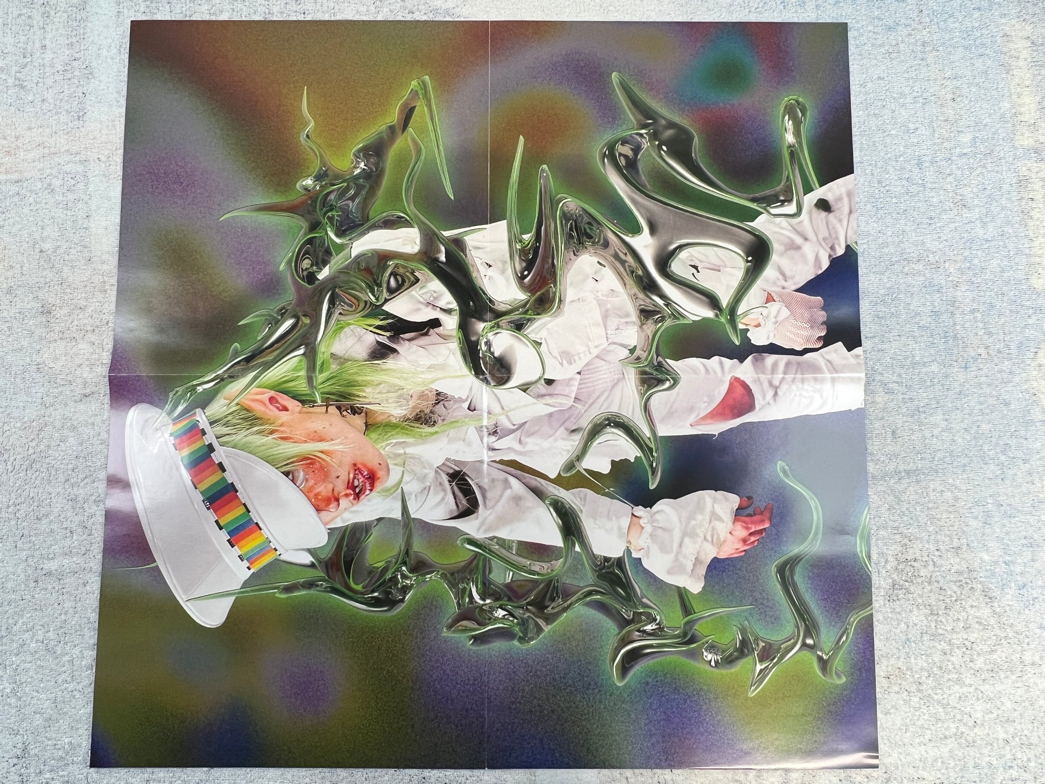 Omslagsbild för skivan DORIAN ELECTRA My Agenda LP 2021 US clear vinyl DANCE-POP