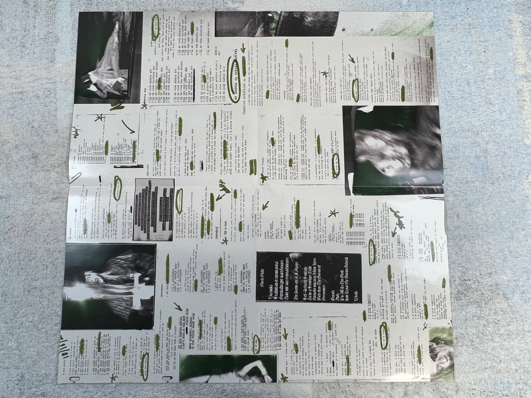 Omslagsbild för skivan DORIAN ELECTRA My Agenda LP 2021 US clear vinyl DANCE-POP