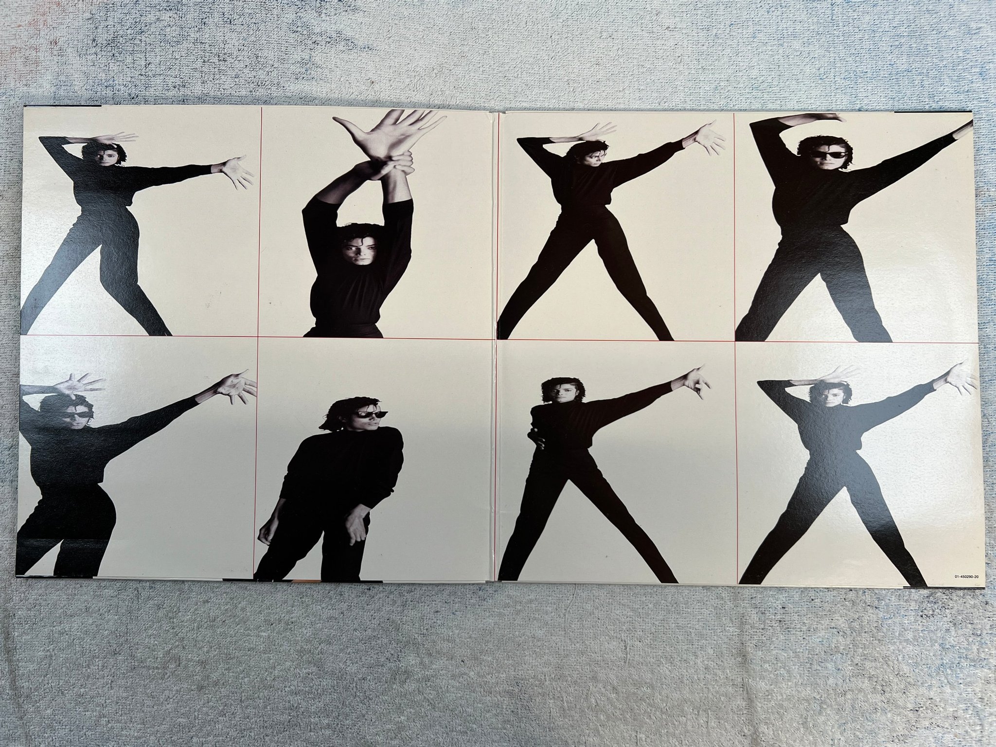 Omslagsbild för skivan MICHAEL JACKSON bad LP -87 Hol EPIC EPC 4502901