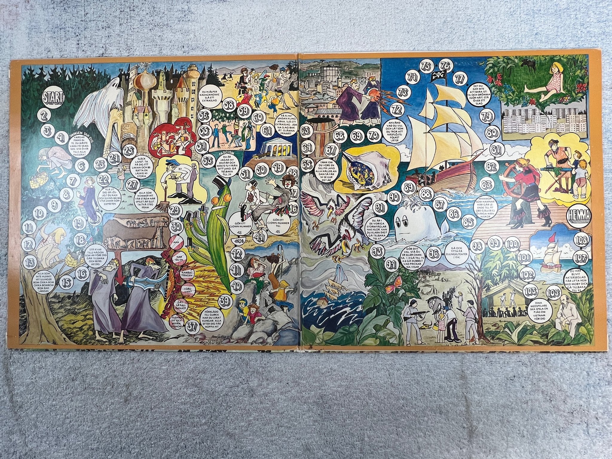 Omslagsbild för skivan NATIONALTEATERN kåldolmar & kalsipper 2xLP -76 MNW 28P