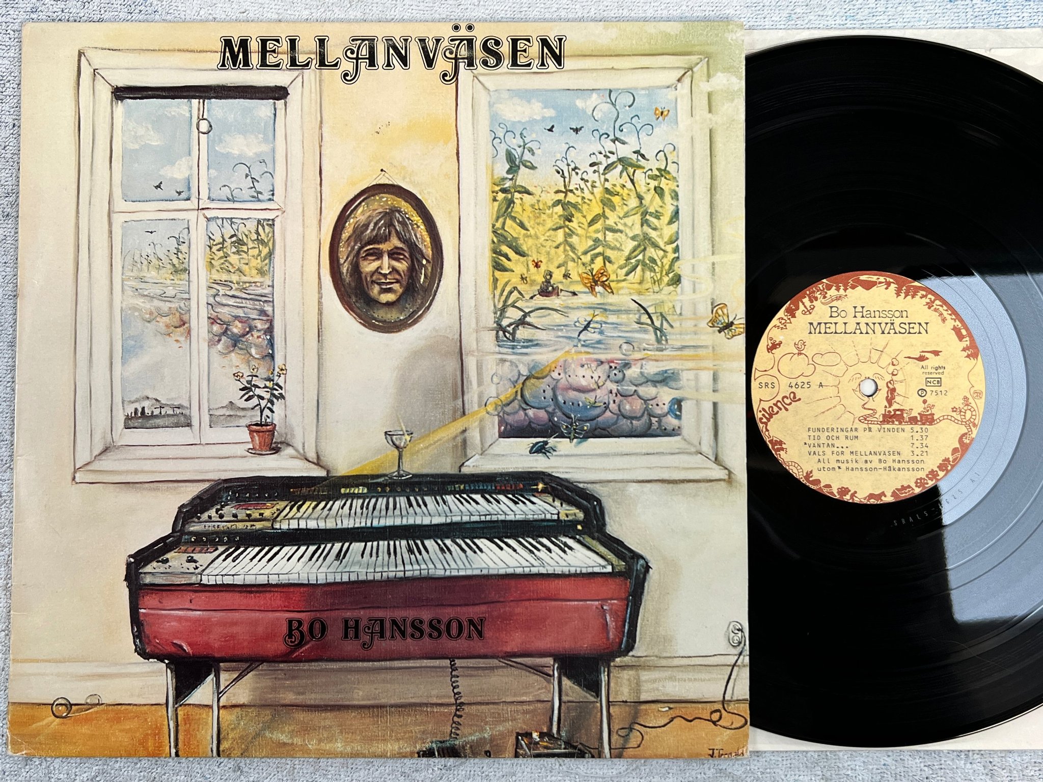 Omslagsbild för skivan BO HANSSON mellanväsen LP -75 SILENCE SRS 4625