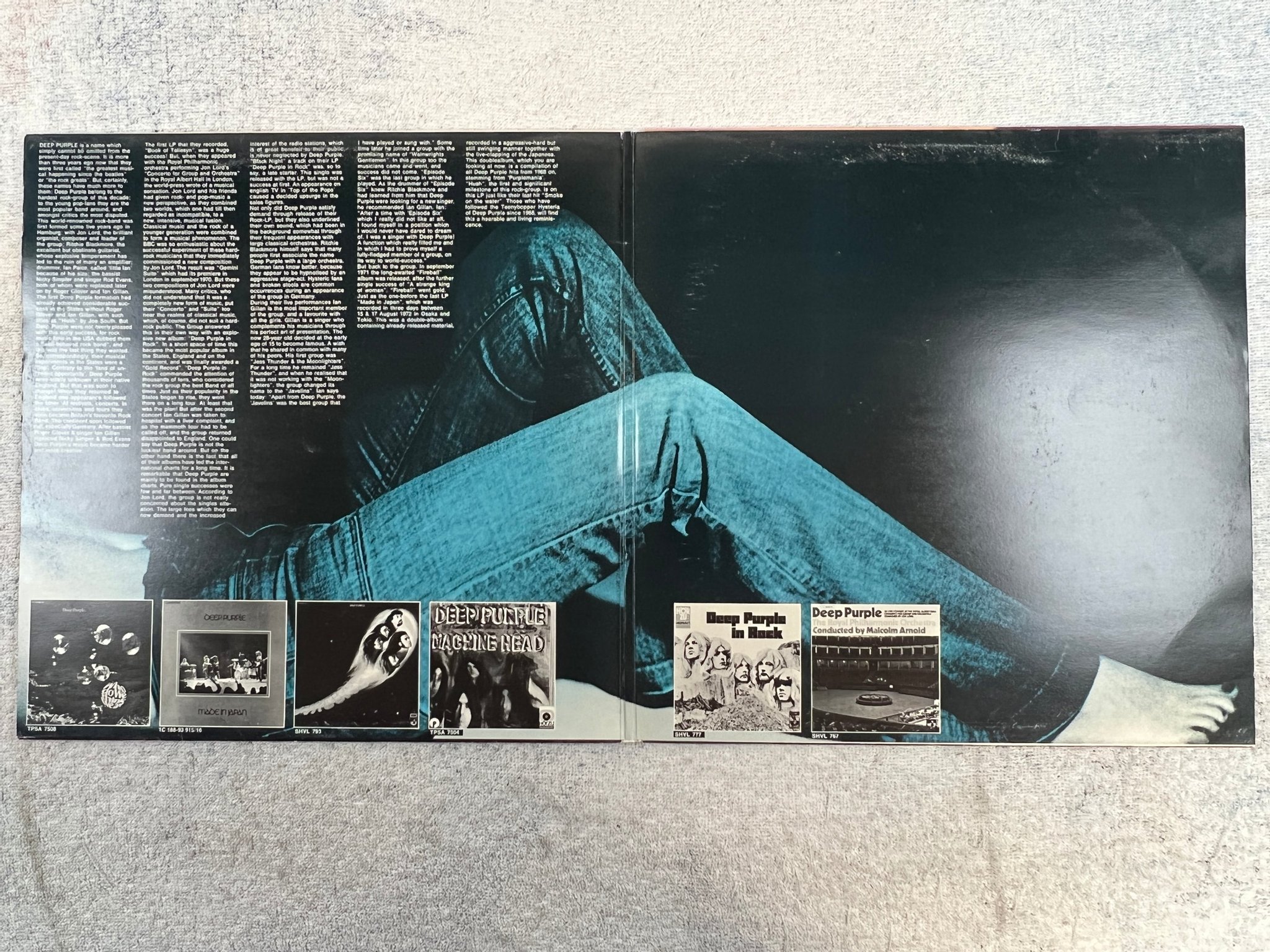 Omslagsbild för skivan DEEP PURPLE mark I & II 2xLP ncb PURPLE 4E 188-94866