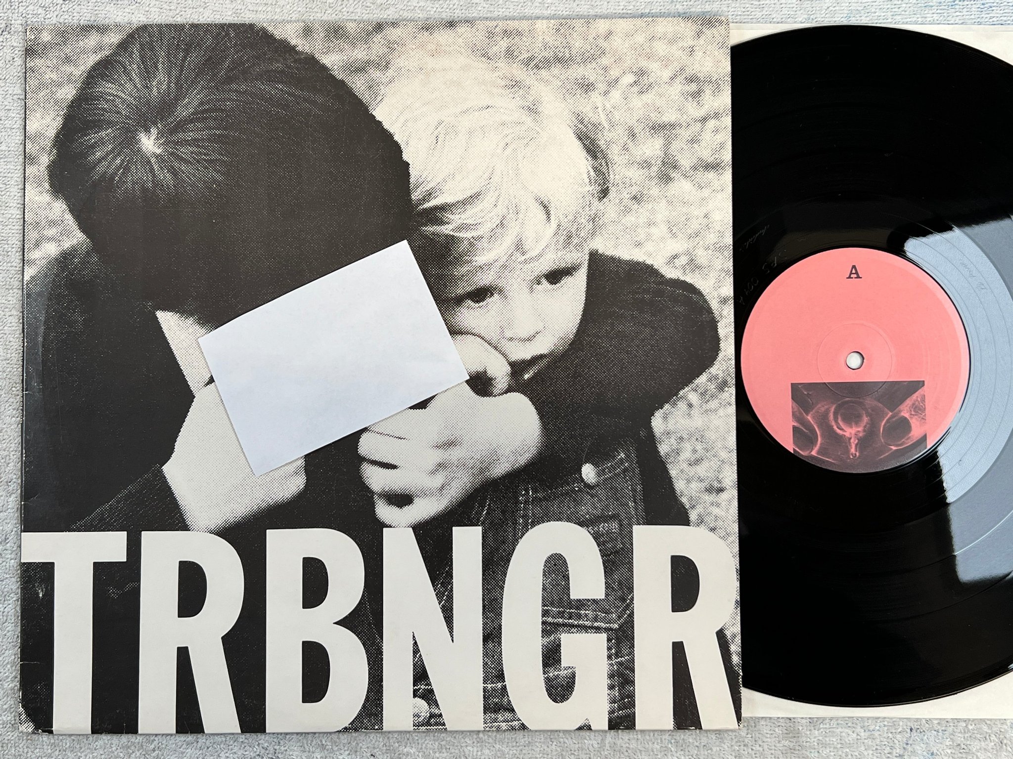 Omslagsbild för skivan TRBNGR Turboloid LP -90 NORWAY STRAITJACKET SRS 004 hard rock * RARE *