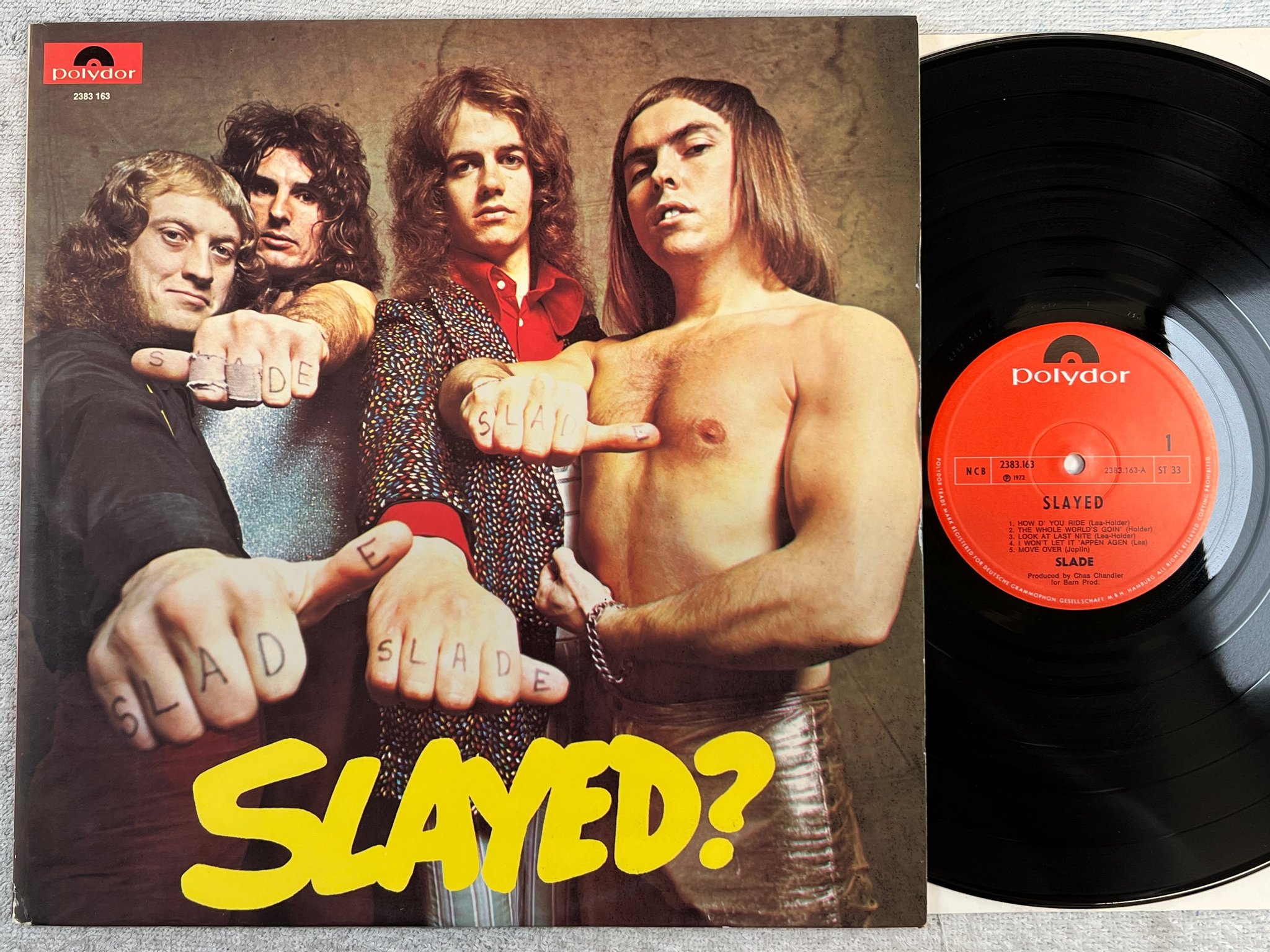 Omslagsbild för skivan SLADE slayed LP -72 ncb POLYDOR 2383163