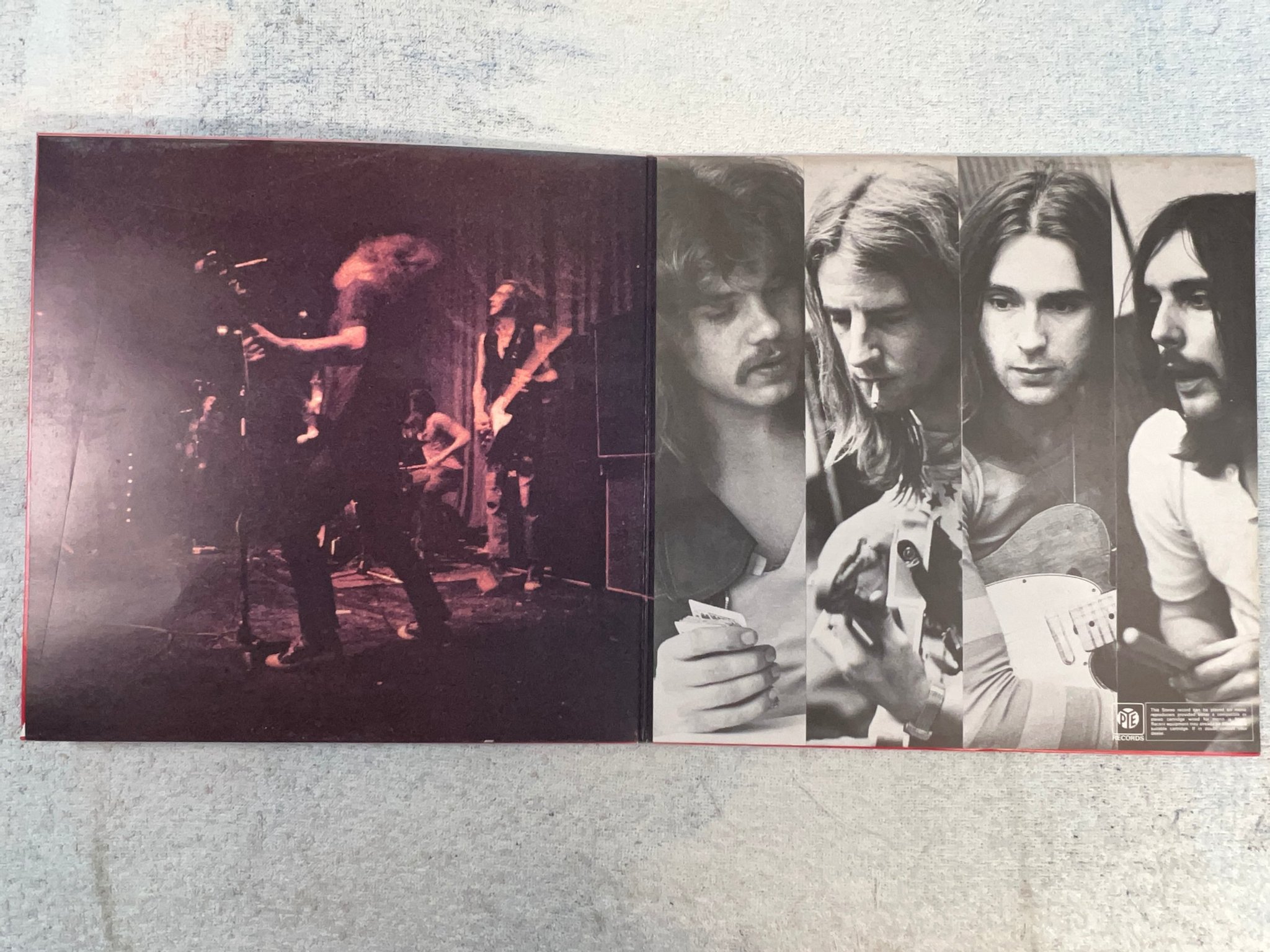 Omslagsbild för skivan STATUS QUO dog of two head LP -71 UK PYE NSPL 18371