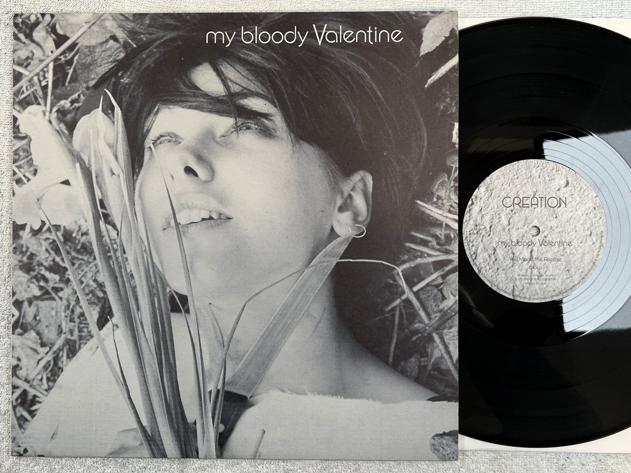 Omslagsbild för skivan MY BLOODY VALENTINE You Made Me Realise 12"single UK CREATION CRE 055(T) 