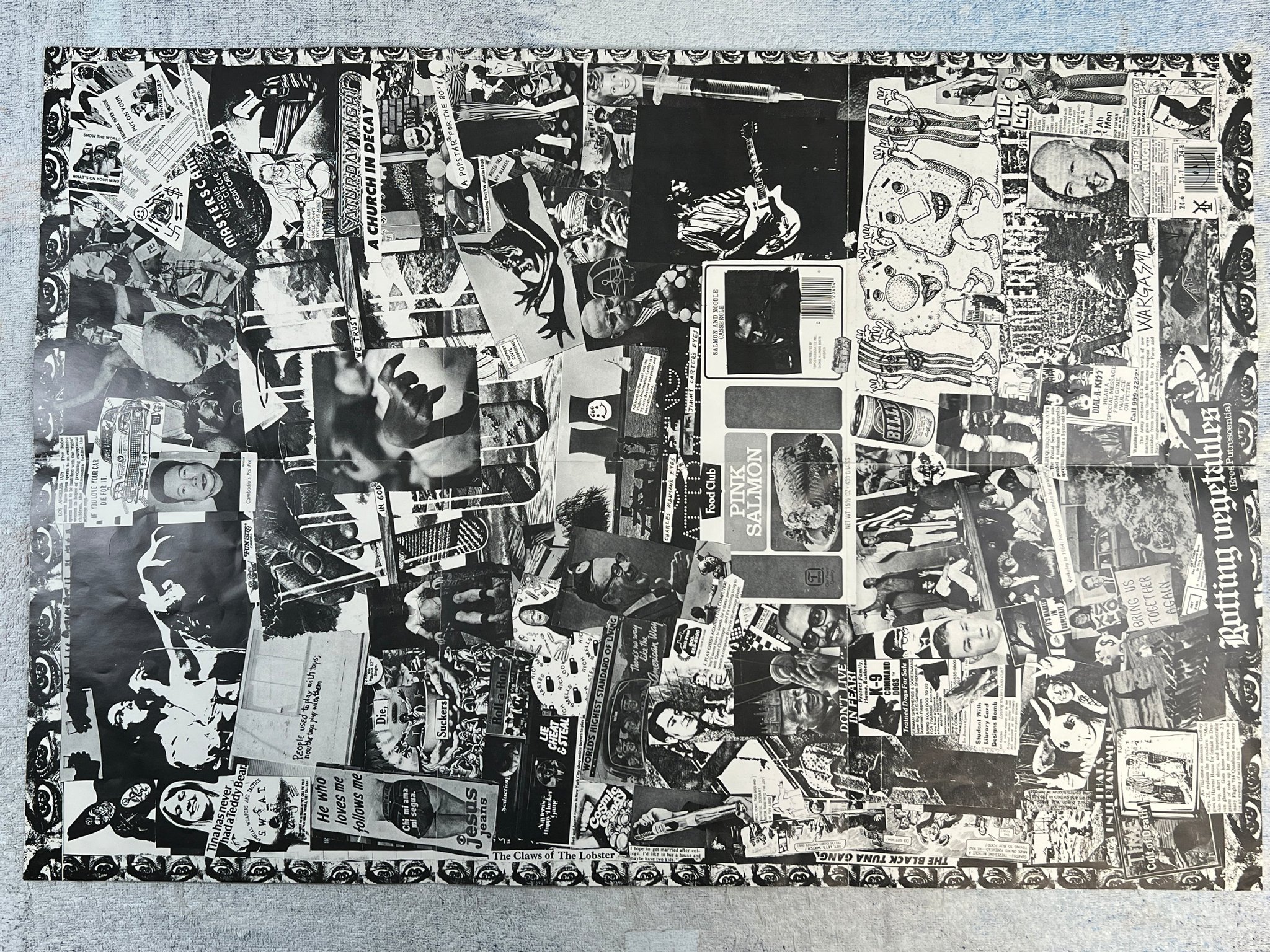 Omslagsbild för skivan DEAD KENNEDYS fresh fruit for rotting vegetables LP re -80 UK B RED 10 punk