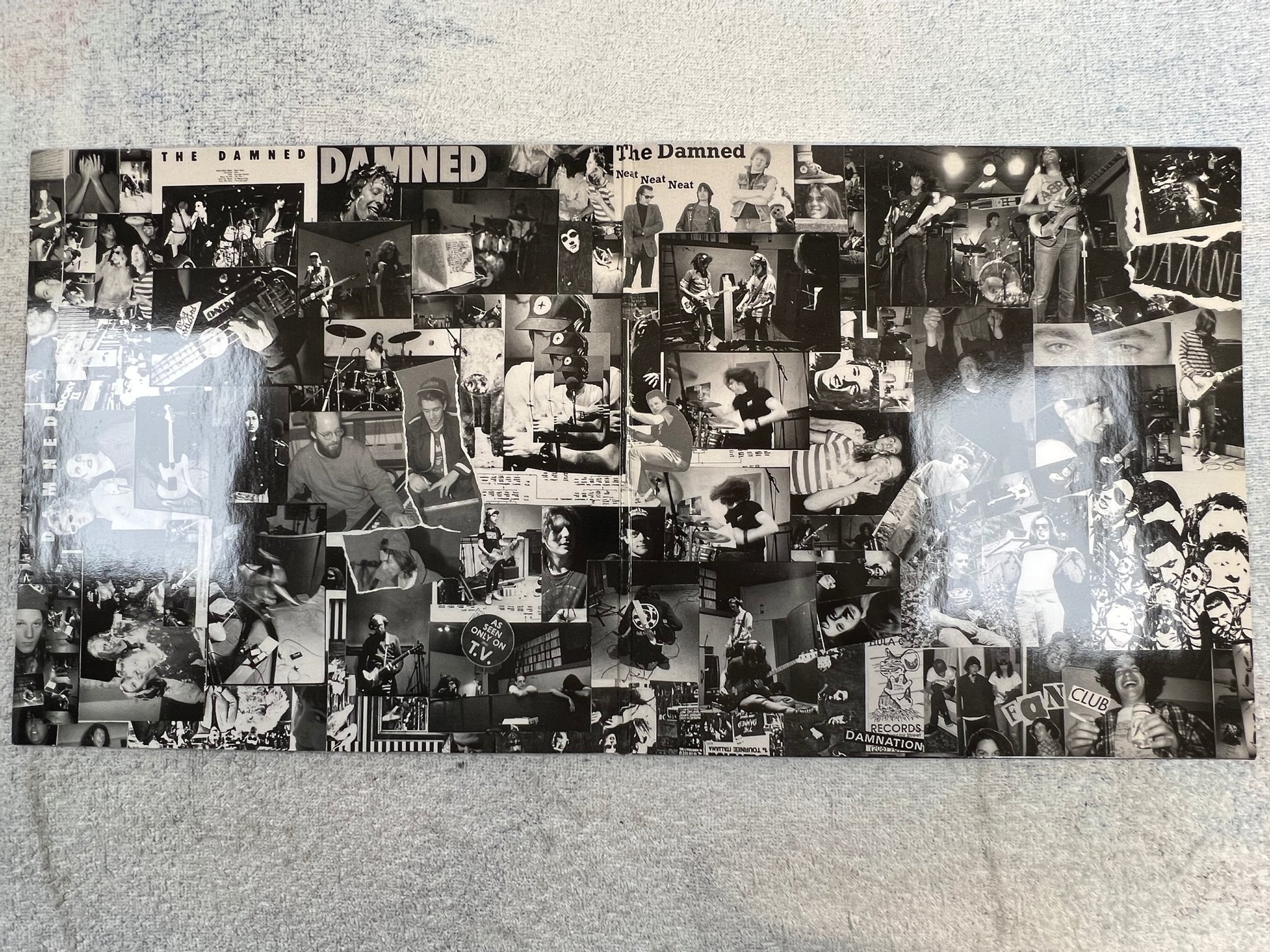 Omslagsbild för skivan V/A Another Damned Seattle Compilation LP -91 DBHG 002-1 trash punk hardcore