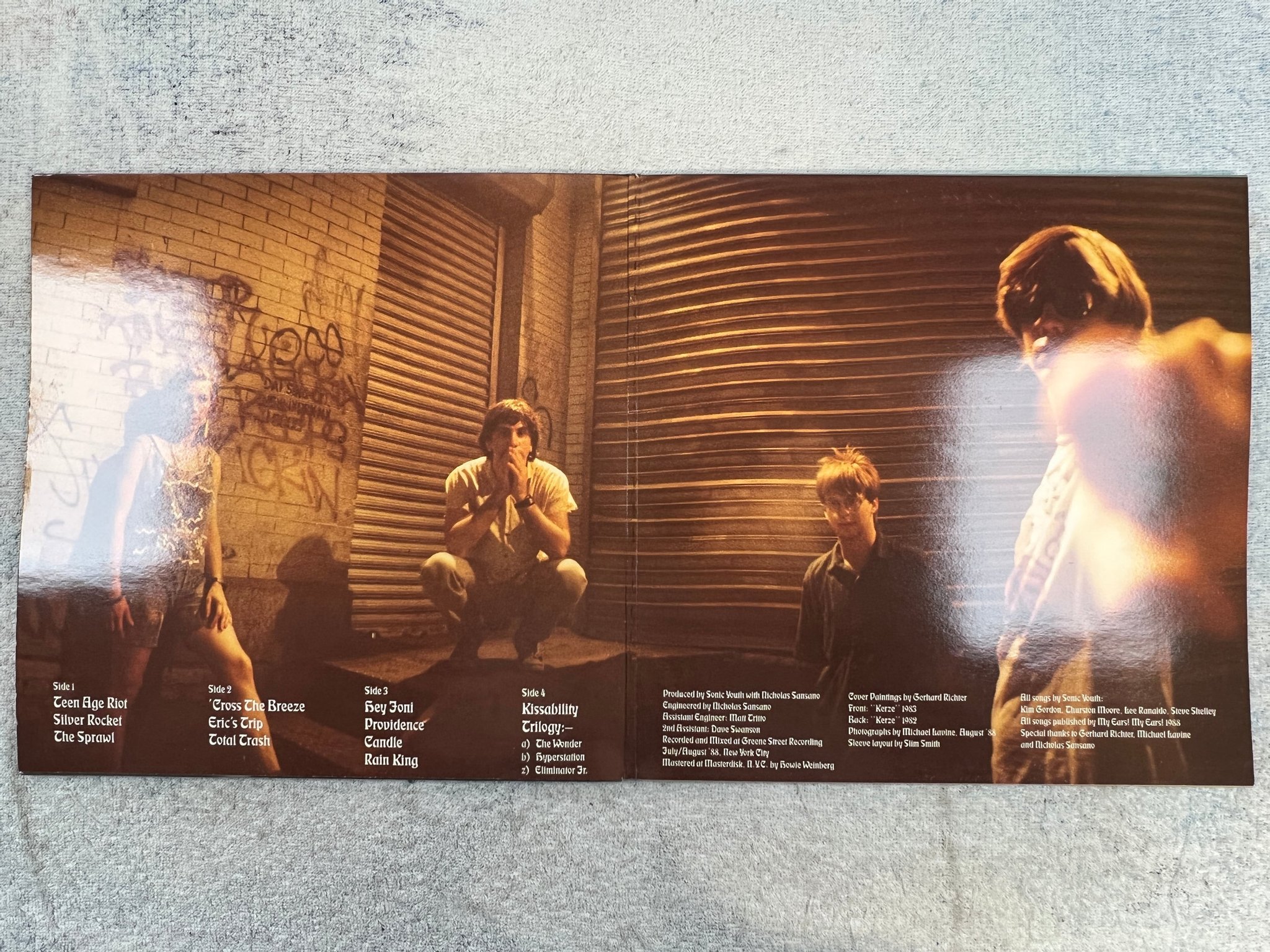 Omslagsbild för skivan SONIC YOUTH Daydream Nation 2xLP -88 BLAST FIRST BFFP 34 ** rare **