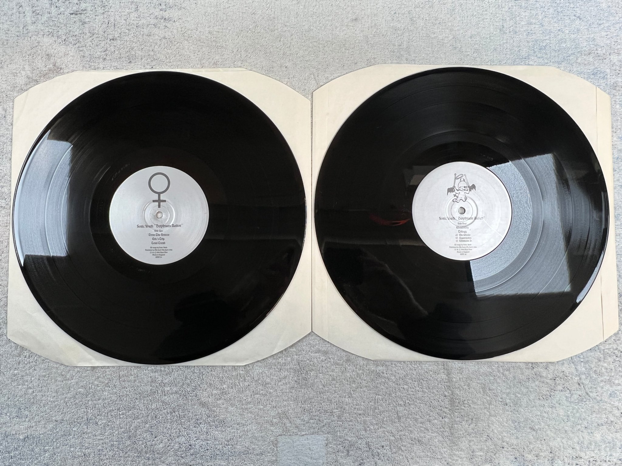 Omslagsbild för skivan SONIC YOUTH Daydream Nation 2xLP -88 BLAST FIRST BFFP 34 ** rare **