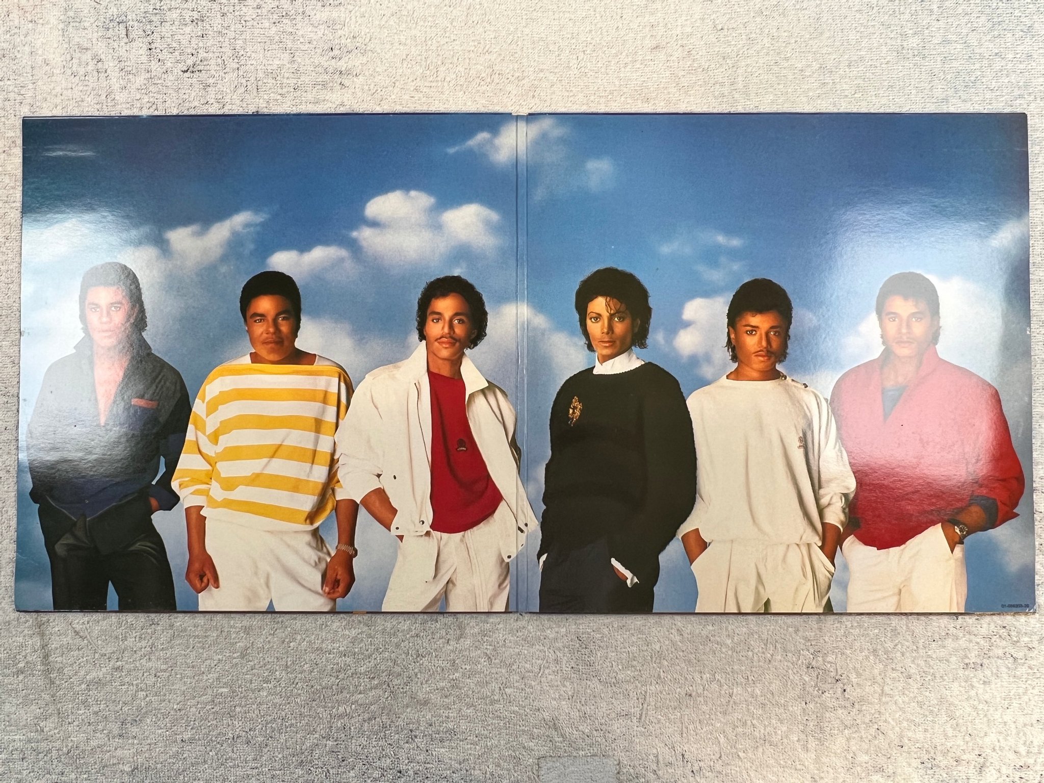 Omslagsbild för skivan THE JACKSONS victory LP -84 Hol EPIC EPC 86303