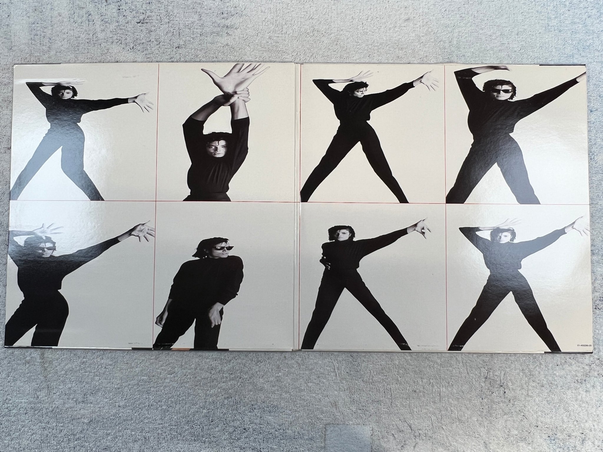 Omslagsbild för skivan MICHAEL JACKSON bad LP -87 Hol EPIC Epc 450290 1