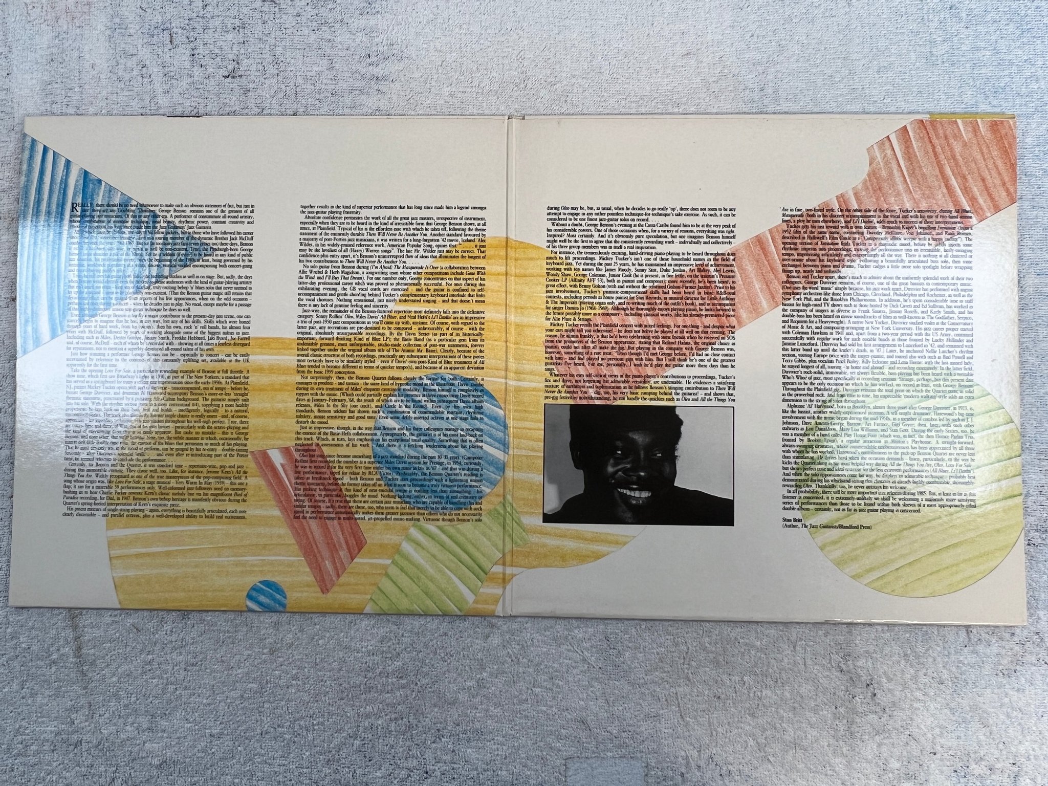 Omslagsbild för skivan THE GEORGE BENSON QUARTET The Electrifying 2xLP -85 UK AFFINITY AFFD 140