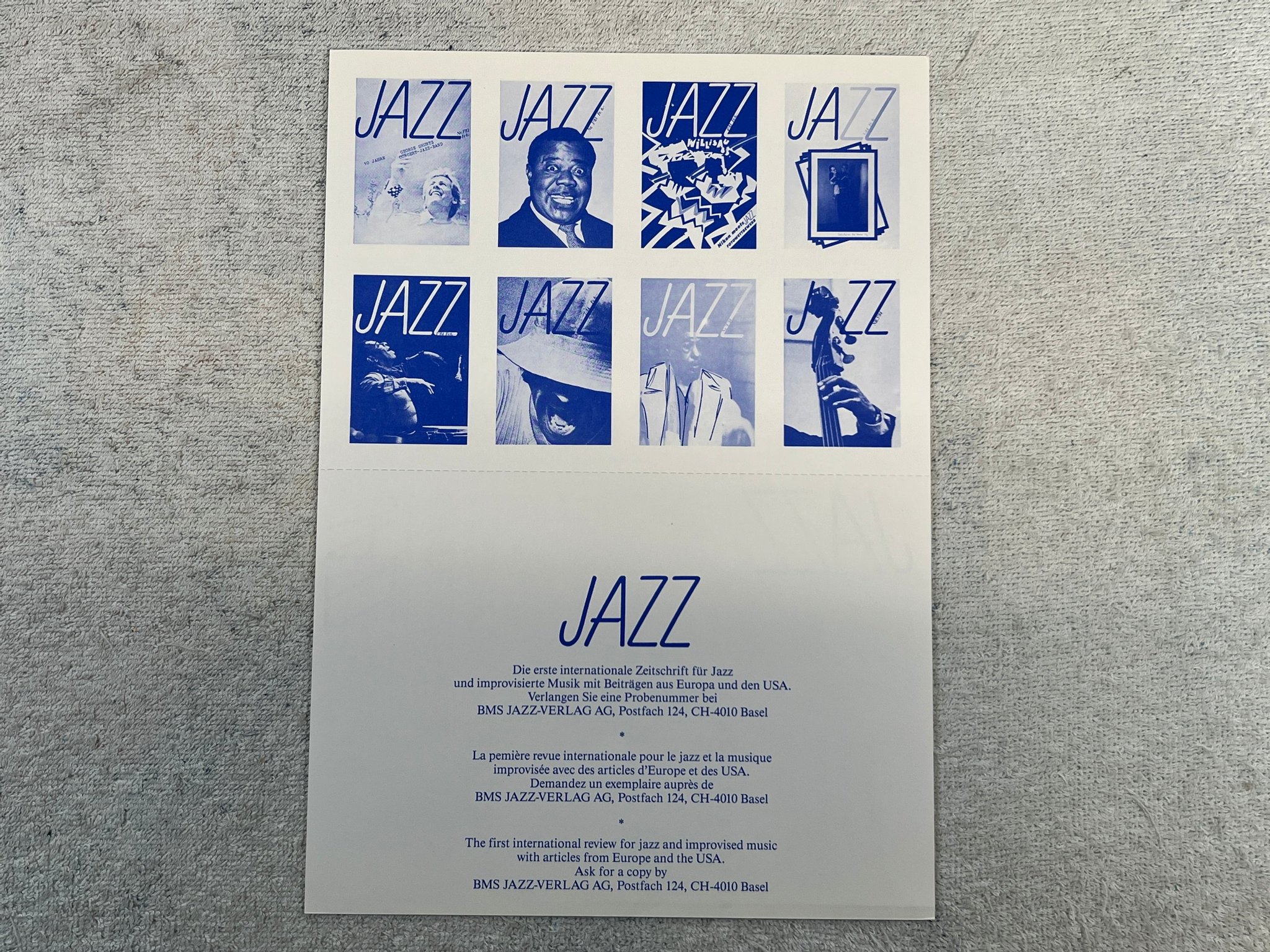 Omslagsbild för skivan GRIOT GALAXY opus krampus LP -85 Ger SOUND ASPECTS SAS 004 ** Rare free jazz **