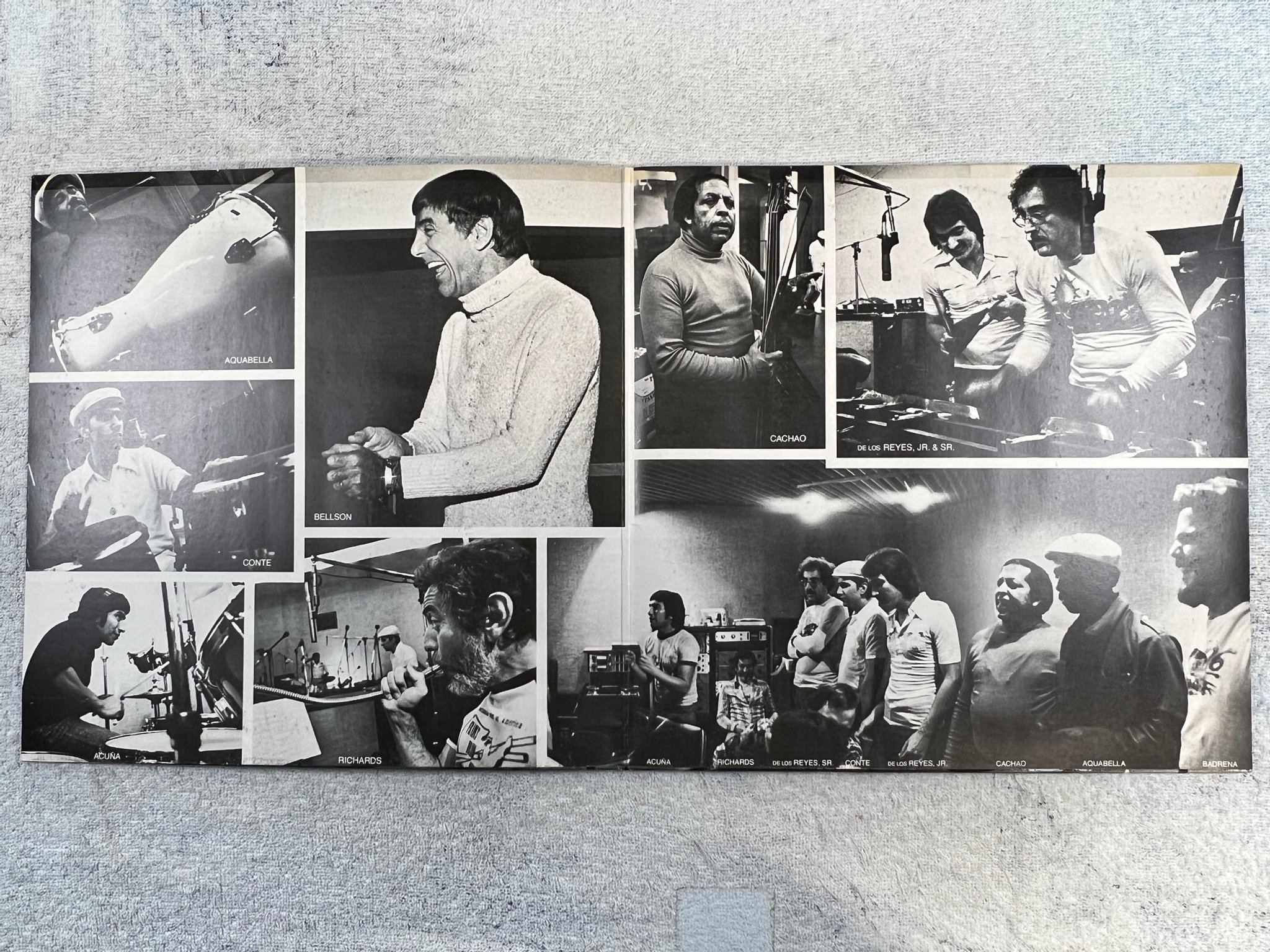 Omslagsbild för skivan WALFREDO DE LOS REYES ecue ritmos cubanos LP -78 Ger PABLO 2310 807