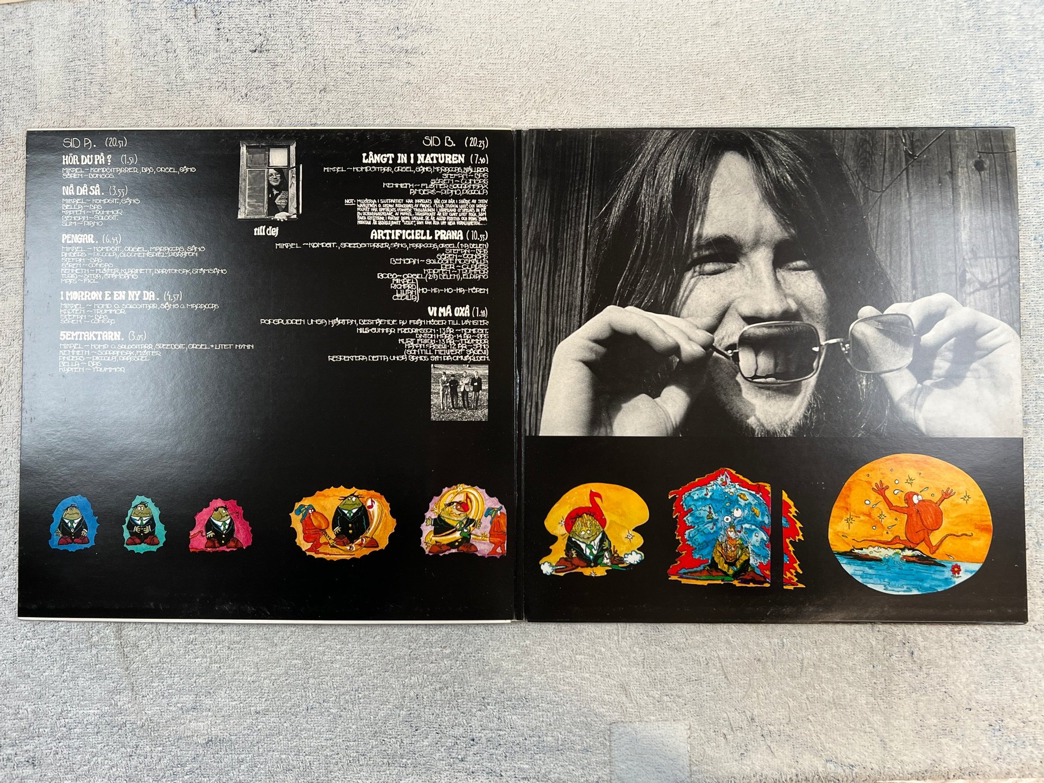 Omslagsbild för skivan MIKAEL RAMEL till dej LP -72 Swe SONET SLP 2637