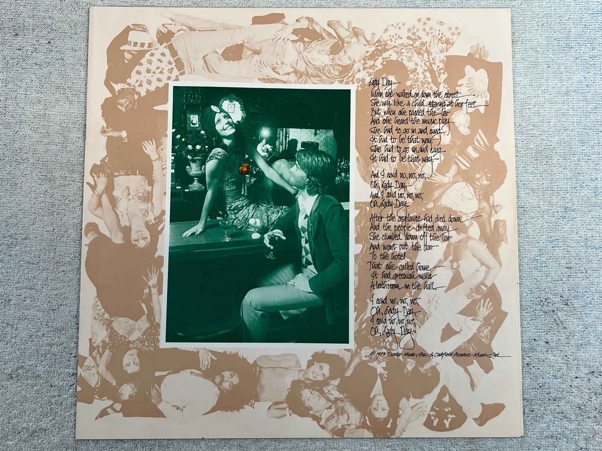 Omslagsbild för skivan LOU REED Berlin LP -73 US RCA APL1-0207