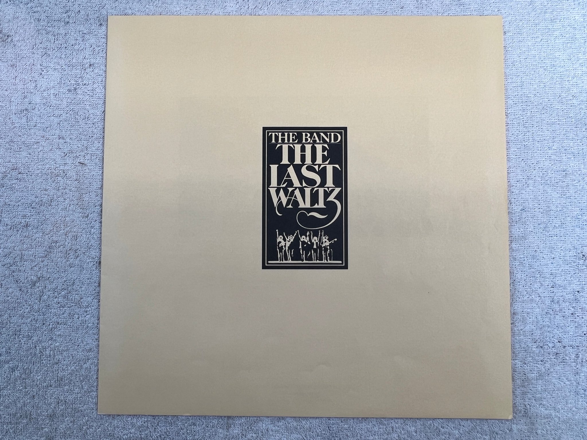 Omslagsbild för skivan THE BAND the last waltz 3xLP -78 US WARNER 3WS 3146