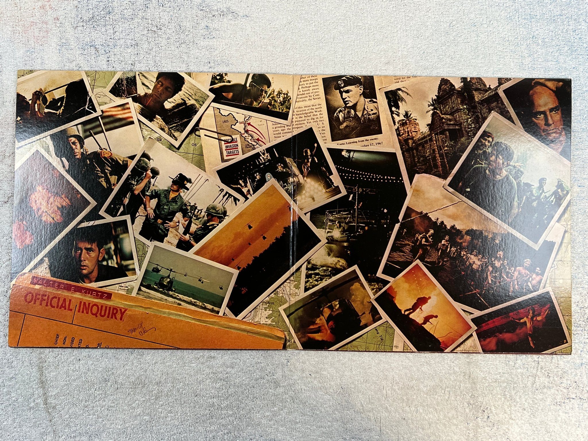 Omslagsbild för skivan APOCALYPSE NOW Coppola LP 2xLP -79 US ELEKTRA DP-90001 SP