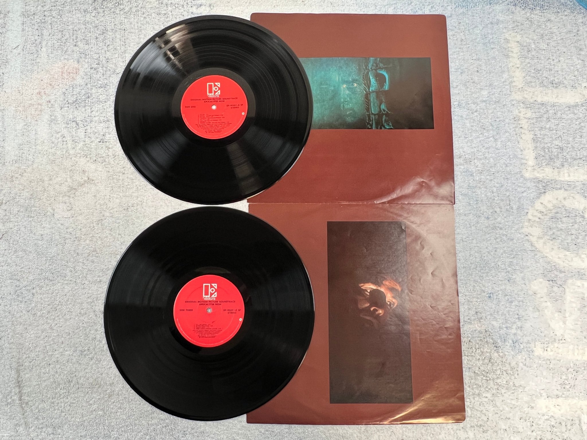 Omslagsbild för skivan APOCALYPSE NOW Coppola LP 2xLP -79 US ELEKTRA DP-90001 SP