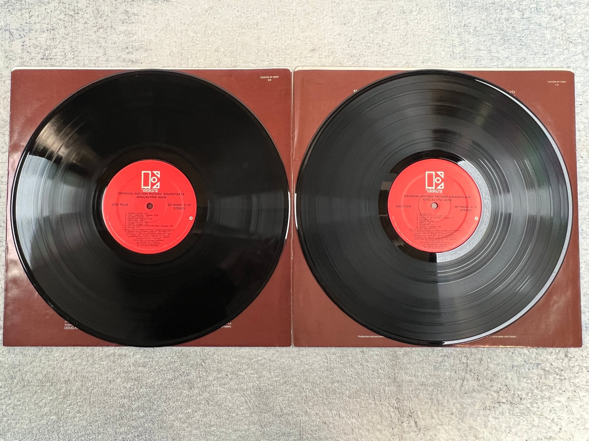 Omslagsbild för skivan APOCALYPSE NOW Coppola LP 2xLP -79 US ELEKTRA DP-90001 SP