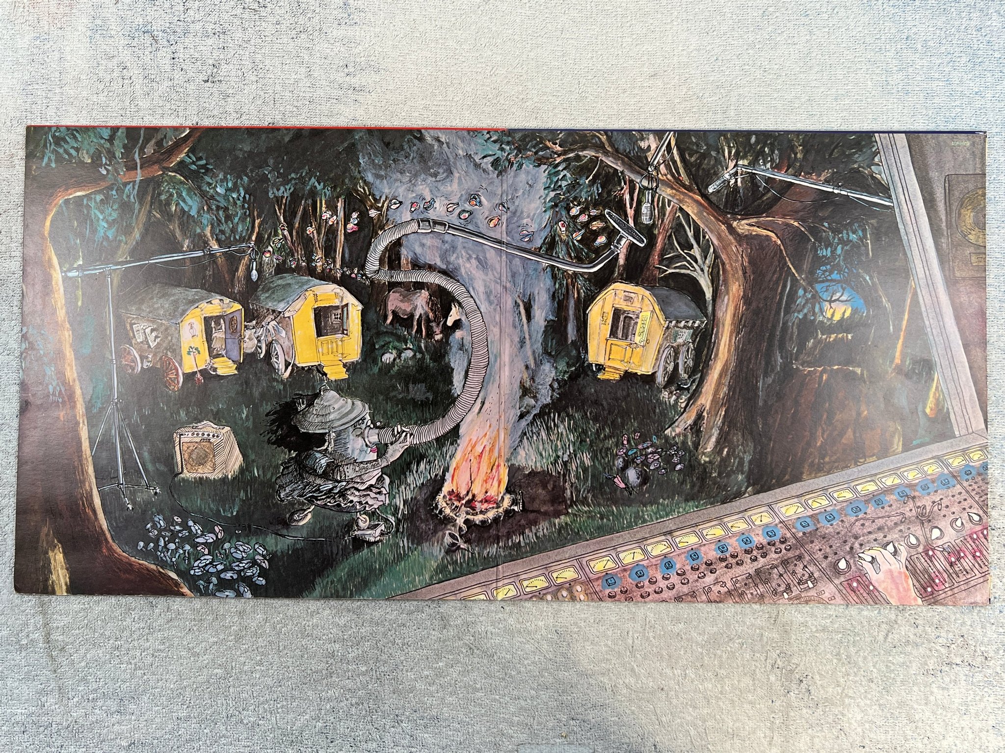 Omslagsbild för skivan FRANK ZAPPA chunga's revenge LP Ger REPRISE RS 2030