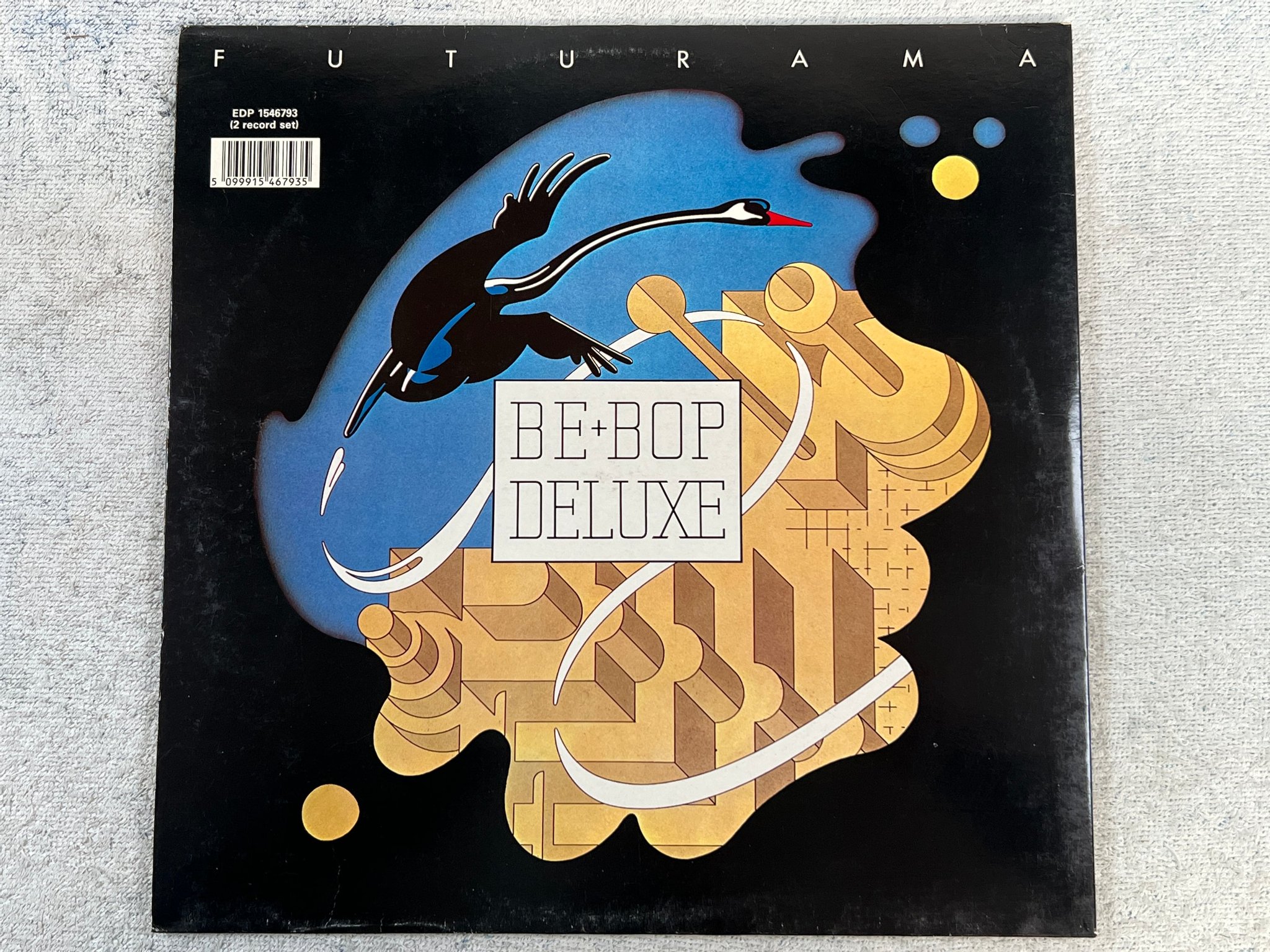 Omslagsbild för skivan BE-BOP DELUXE futurama 2xLP -75 EMI EDP 1546801