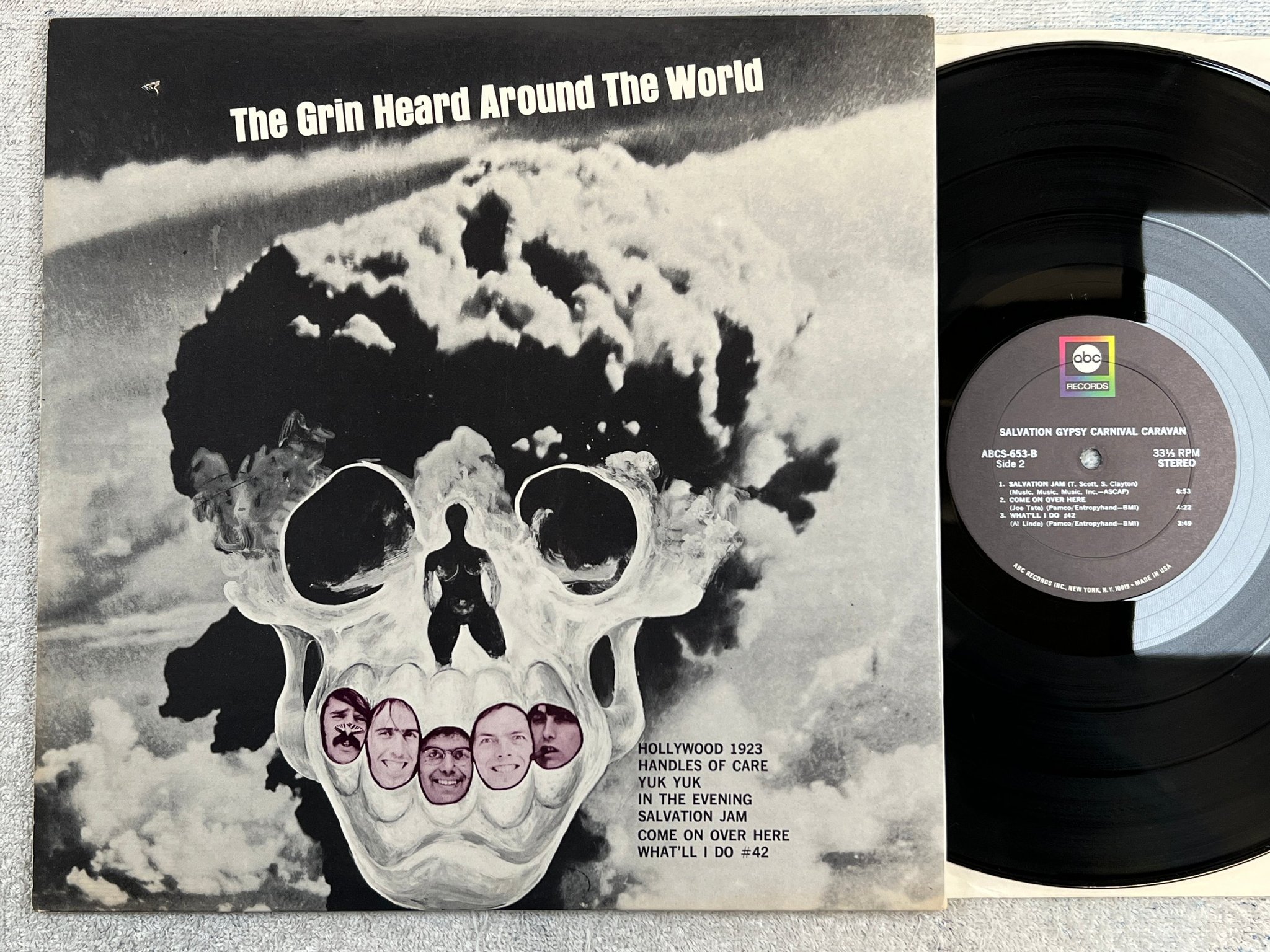 Omslagsbild för skivan SALVATION GYPSY CARNIVAL CARAVAN s/t LP US ABC ABCS 653