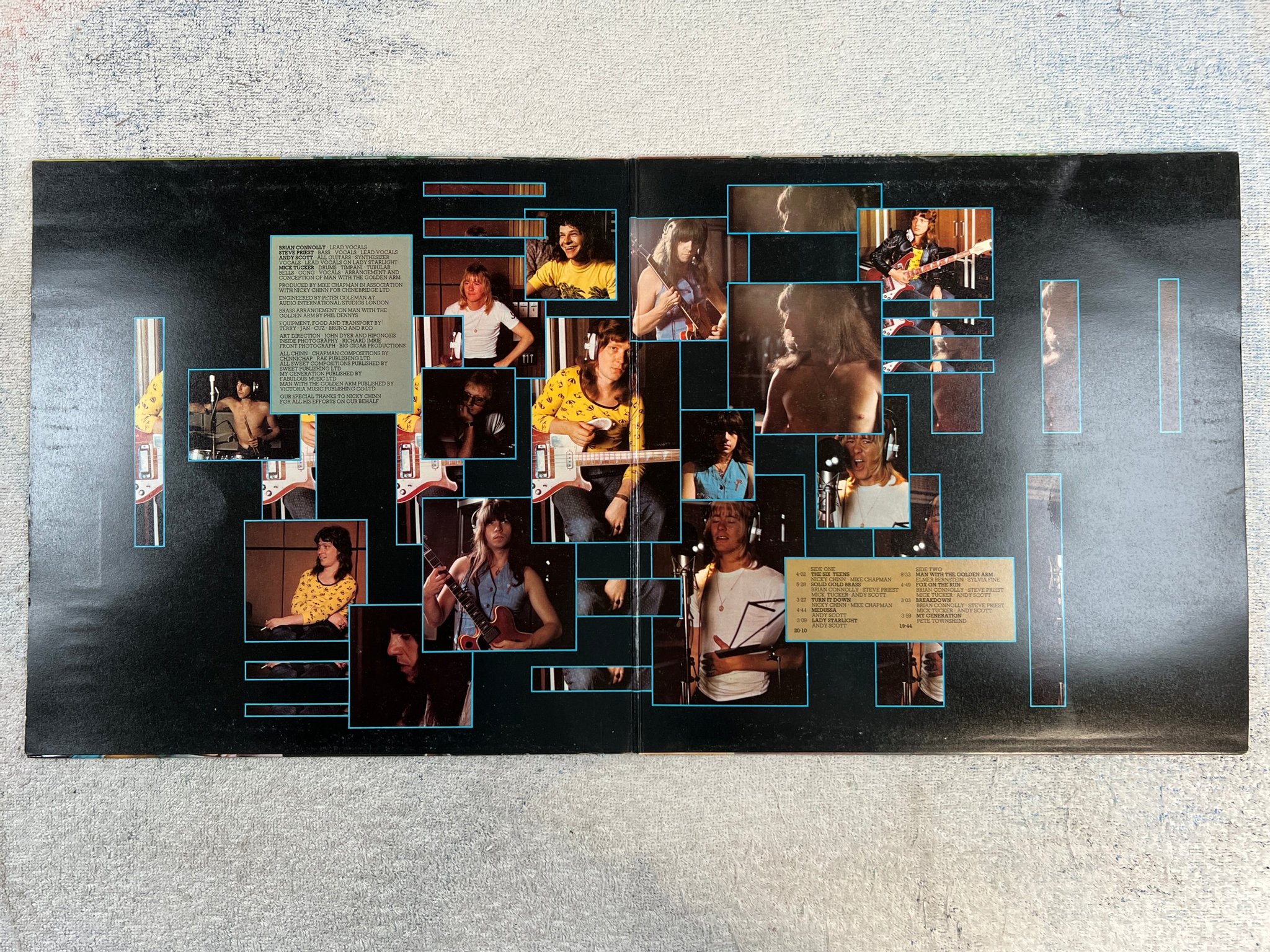 Omslagsbild för skivan SWEET desolation boulevard LP -74 UK RCA LPL1 5080