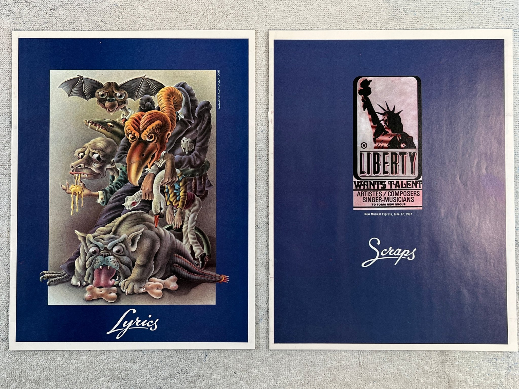 Omslagsbild för skivan ELTON JOHN captain fantastic LP -75 UK DJM DJLPX1 